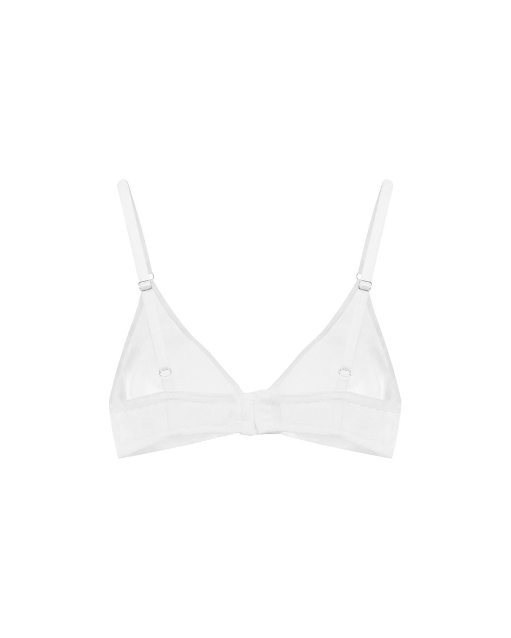 Zhilyova White Unnamed Bralette