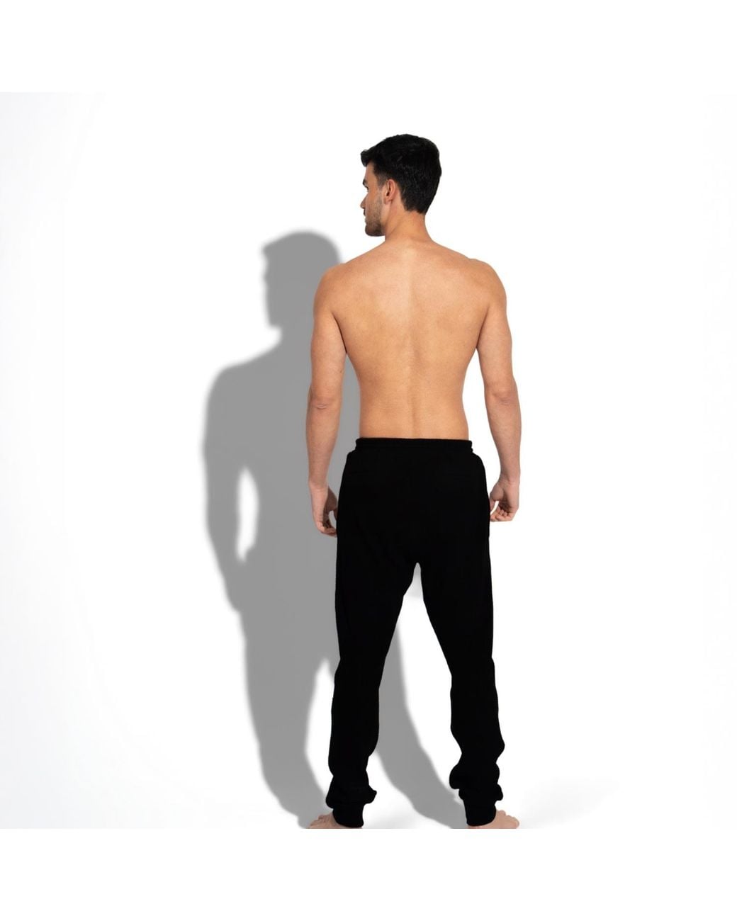 Maison Tangerine Black Knit Set Premium Cotton Zip-Up Hoodie & Joggers Tracksuit Set For