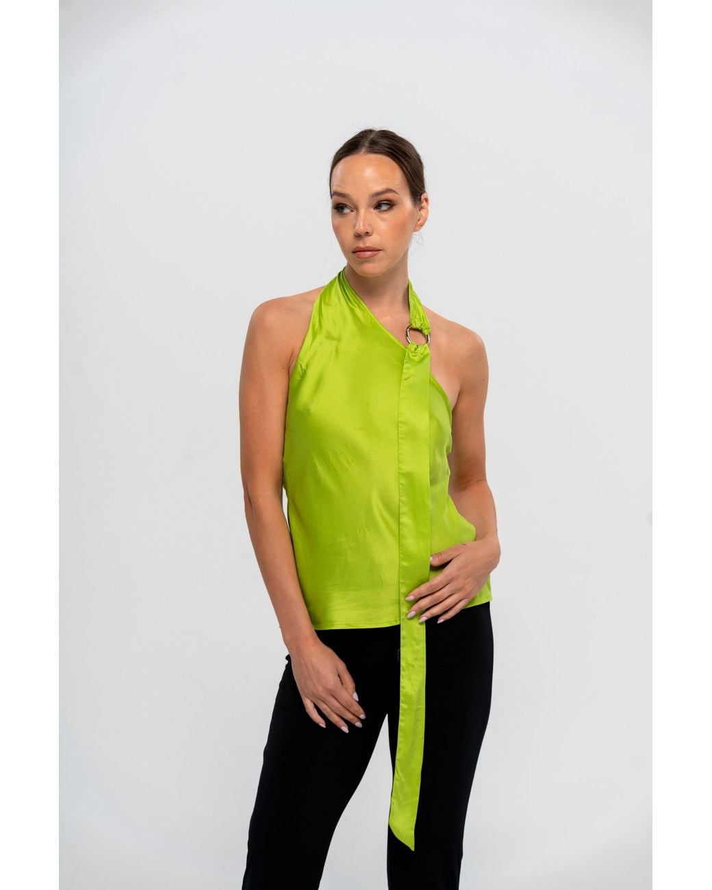 The Ethos Studio Green Vespara Top