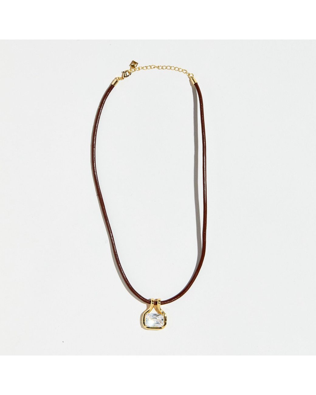The M Jewelers Metallic The Naia Gem Pendant Necklace