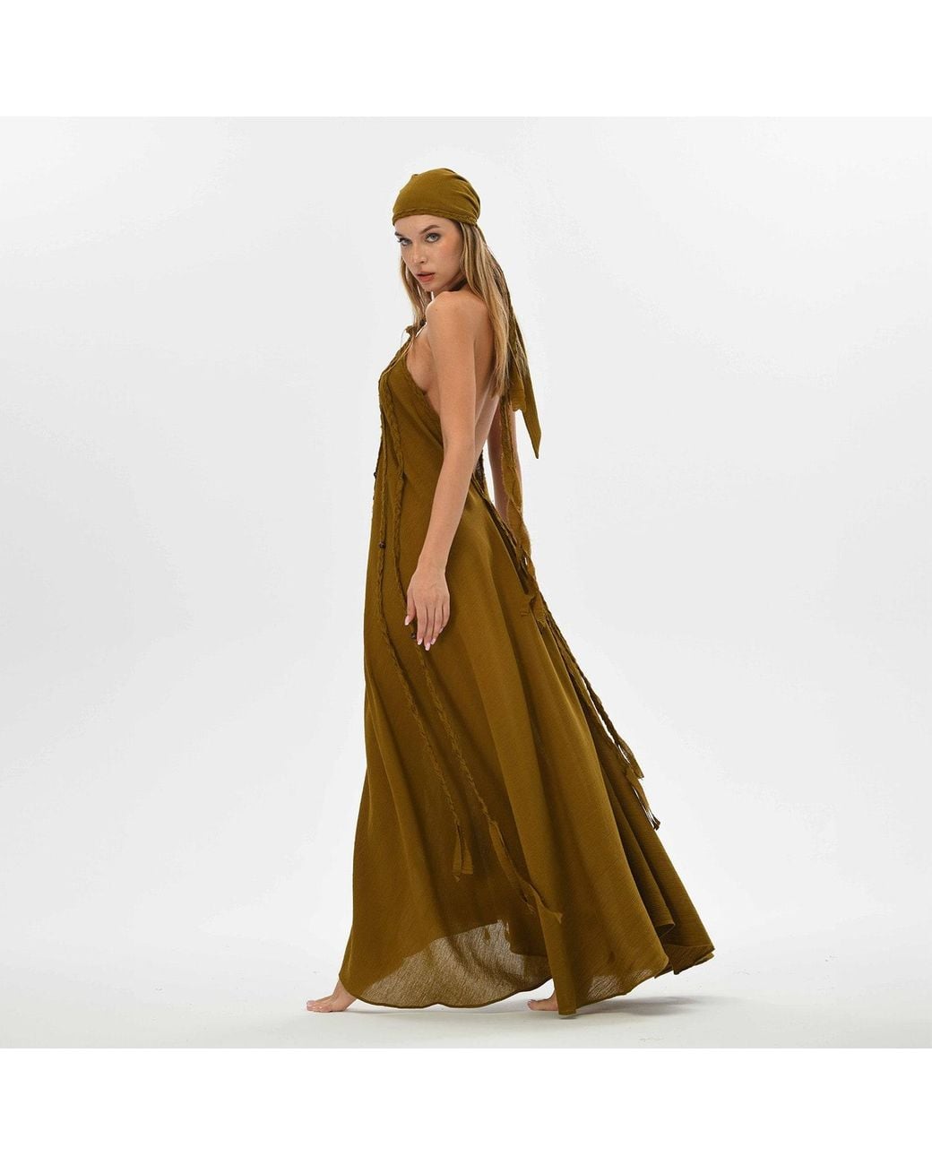 Zhenabia Brown Kismet Dress
