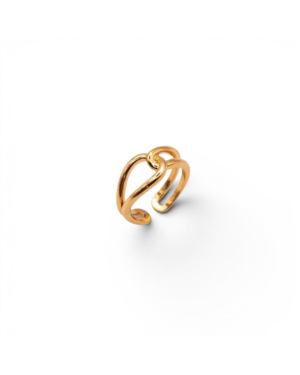Miss Cecilia Metallic Classic Knot Ring