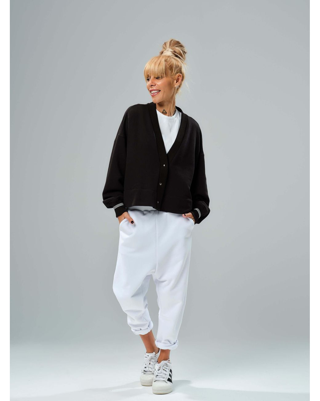 Clothes by Locker Room Black Snap-Button Jacket