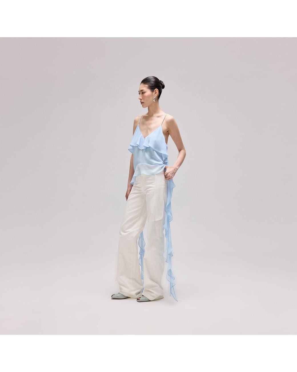 Herfetch Blue Splash Top