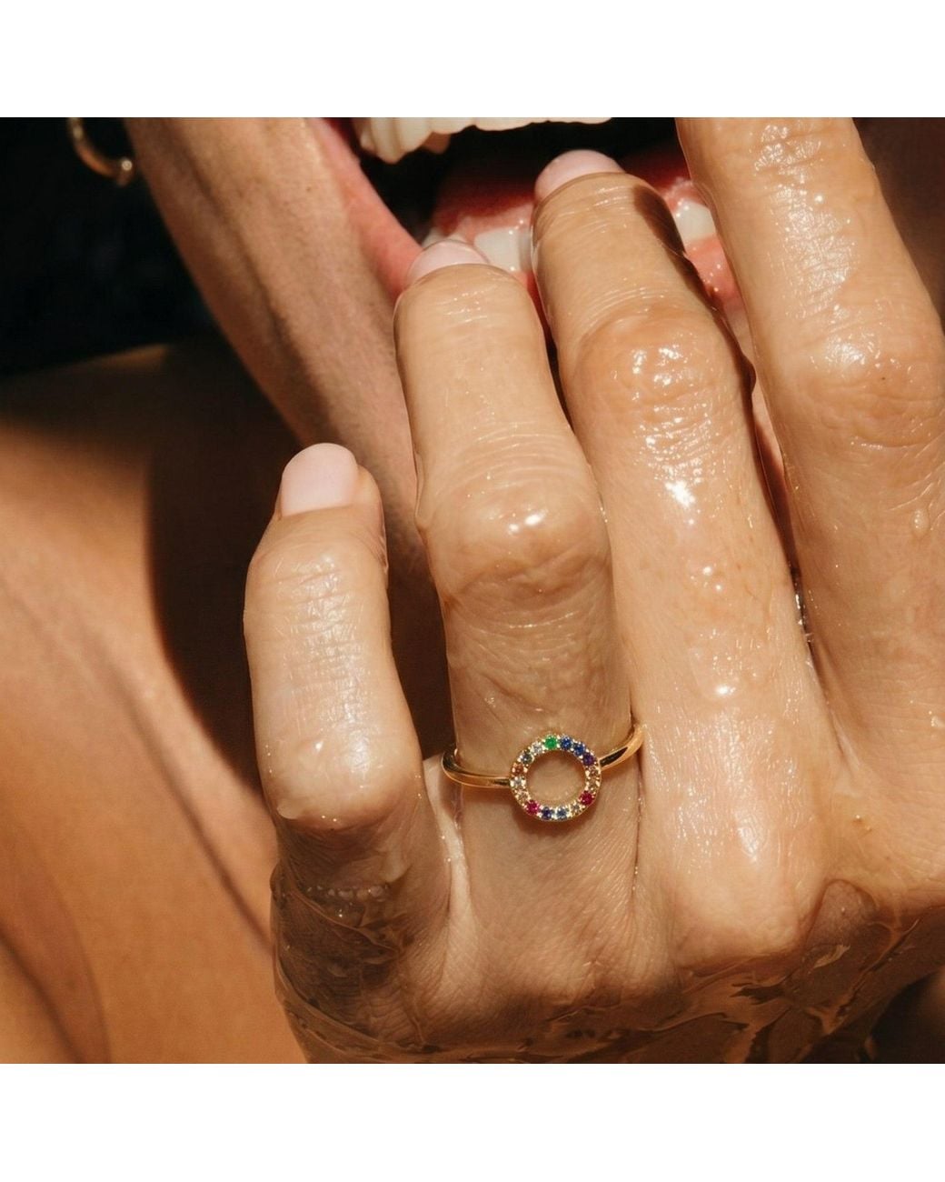 With Love Darling Metallic Partnership Ring