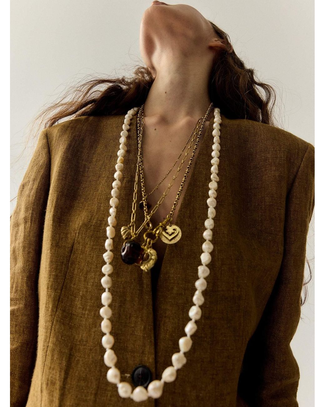 Sita Nevado White Polo Necklace