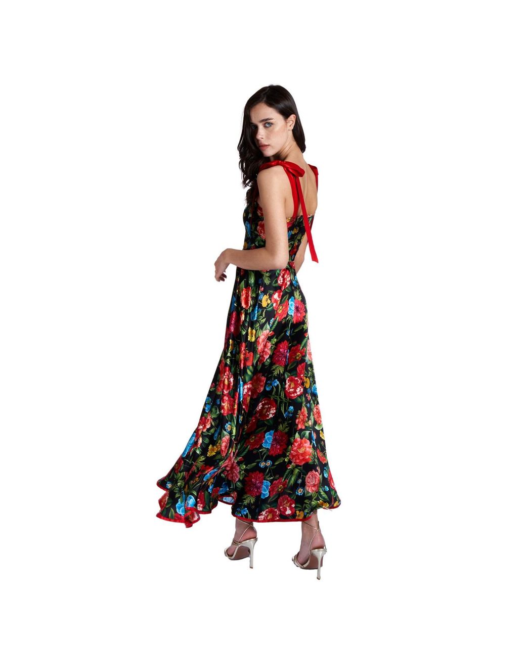 Sofia Tsereteli Red Evening Gown