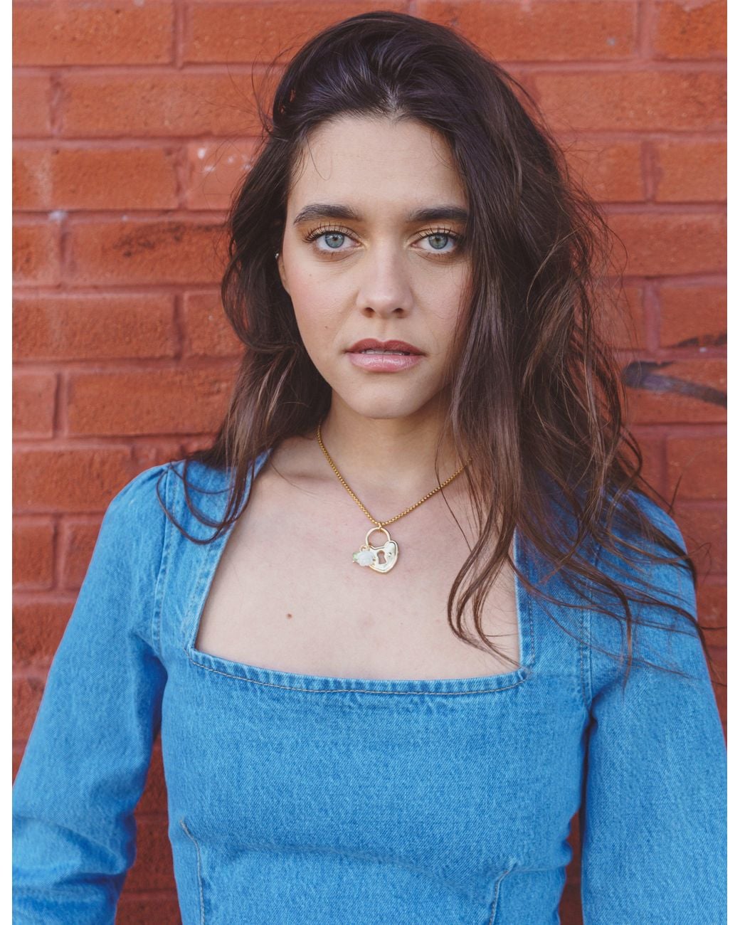 ADIBA Metallic The Lock Handmade Necklace