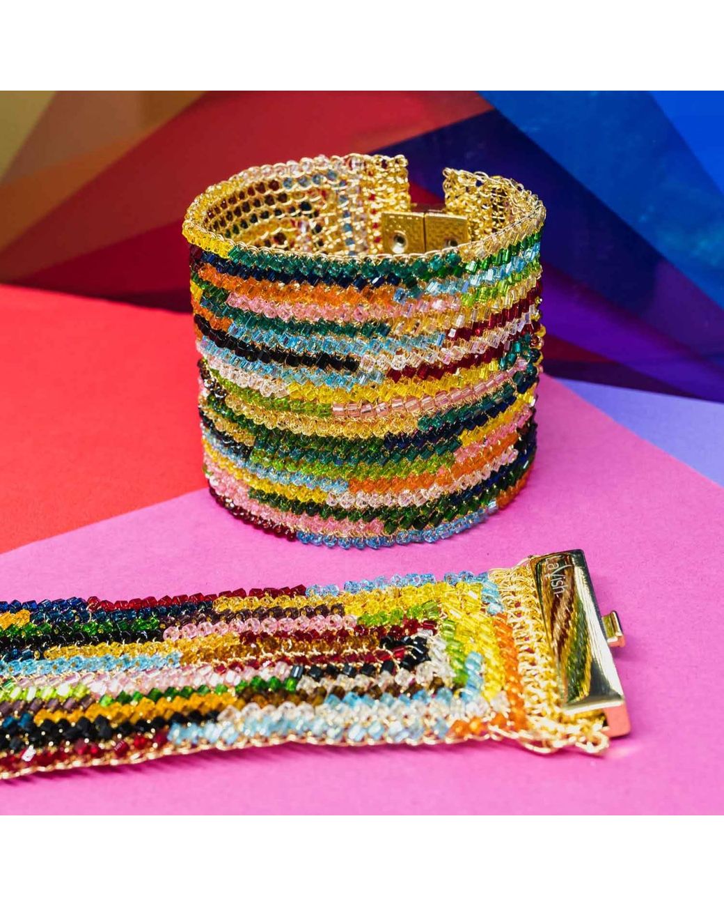 Lavish by Tricia Milaneze Multicolor Signature Handmade Bracelet