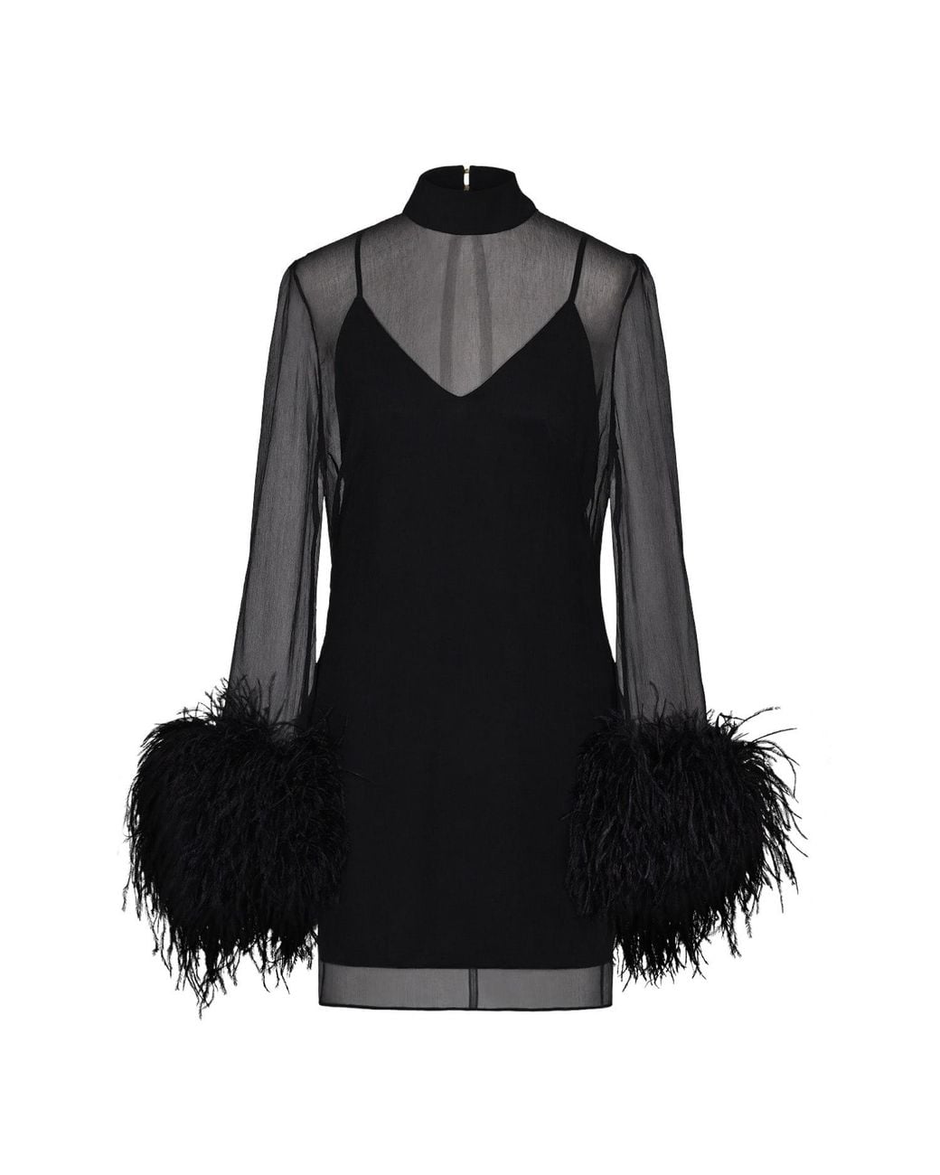 Anse Victorin Black Céline Silk Dress
