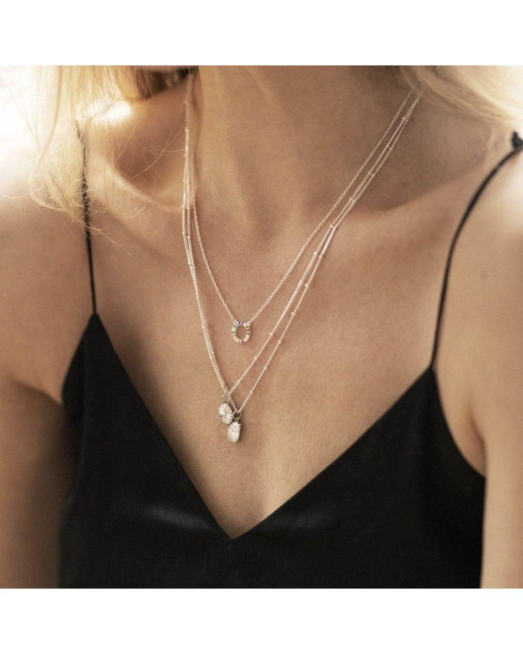 With Love Darling Metallic Wisdom Necklace