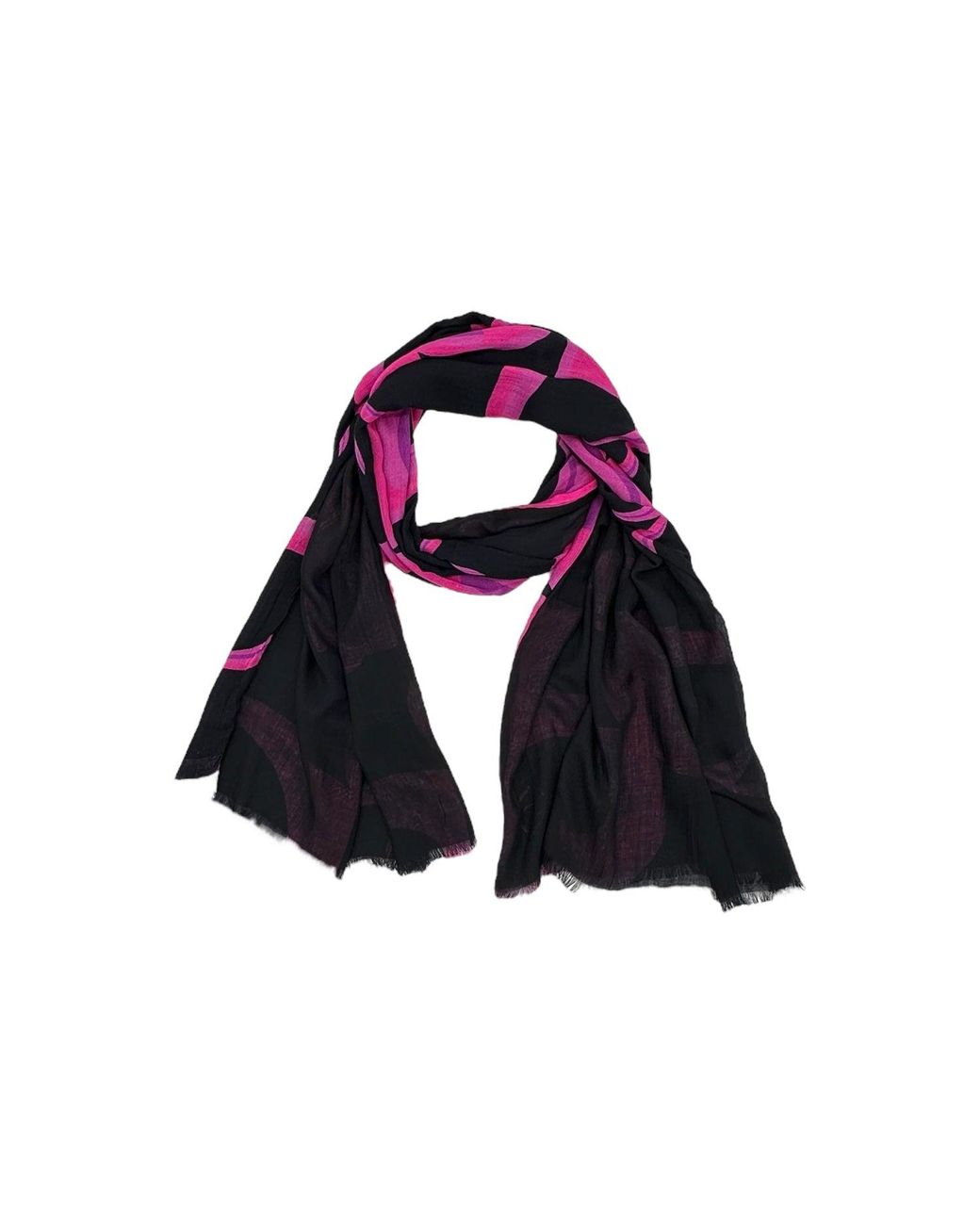 Julia Clancey Purple Jcjc Modal Reversible Scarf