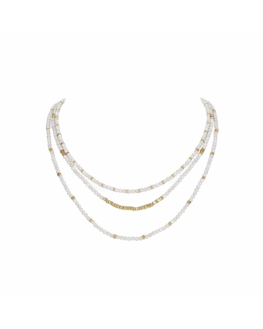 Retro Chic Metallic Athena Necklace