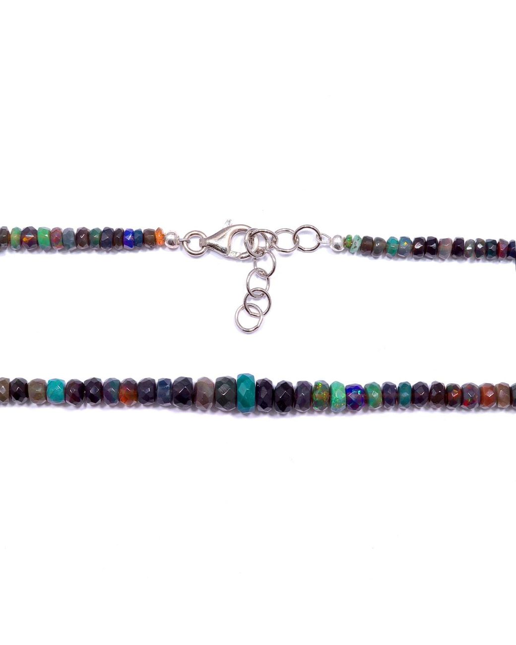 Mineralgems•Studio Blue Opal Necklace For Him for men