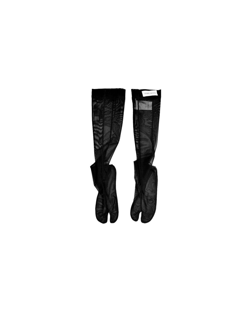 Ioana Ciolacu Black Long Socks