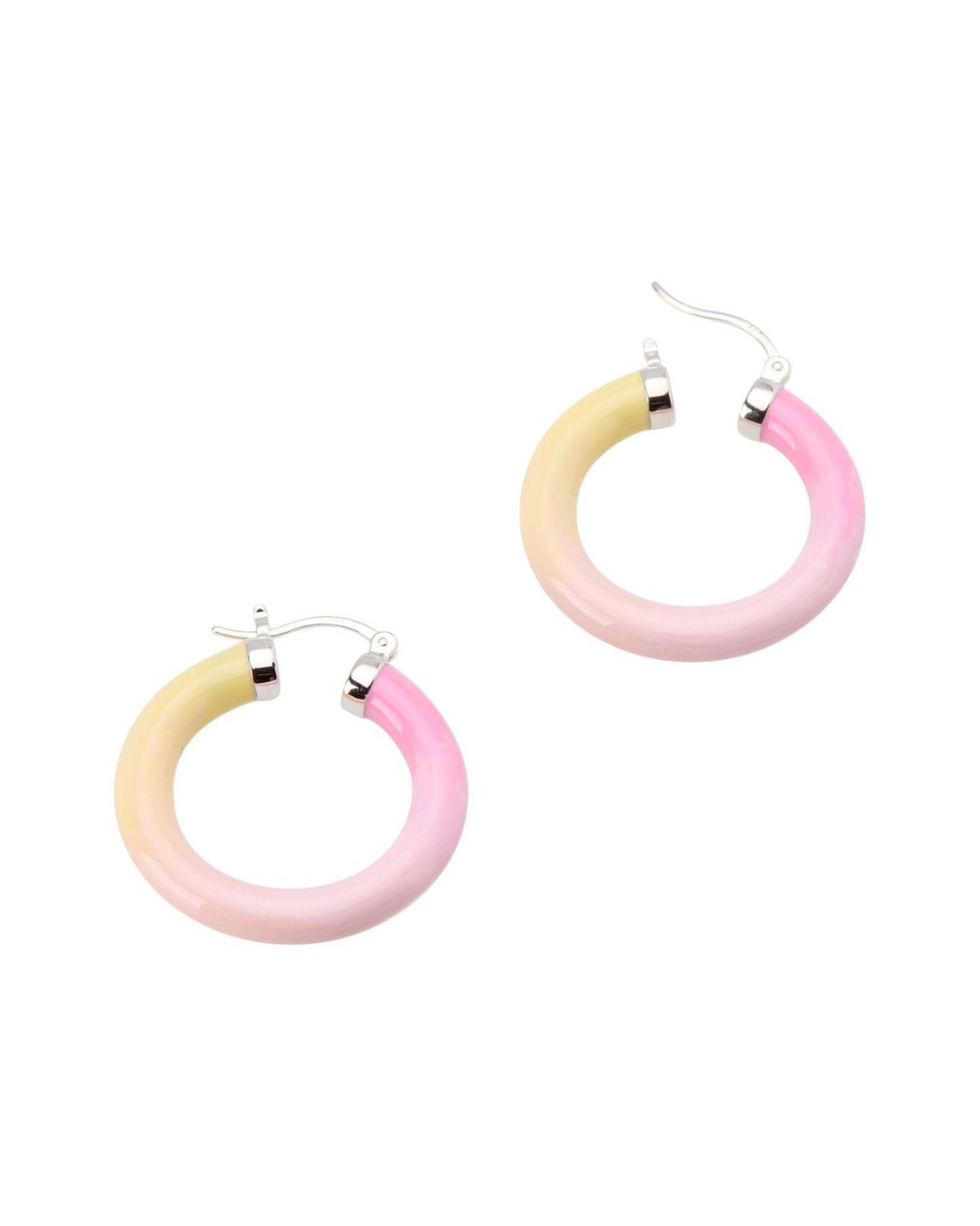 Dolcetto Designs Pink Tropicale Sunset Hoop