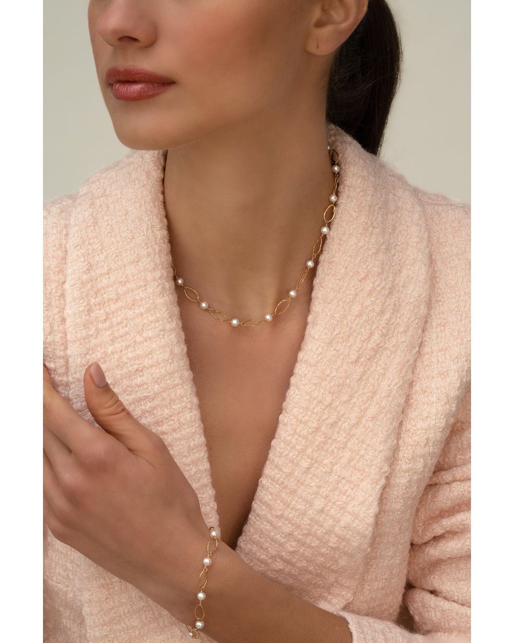 Katy Faye Metallic Margot Necklace