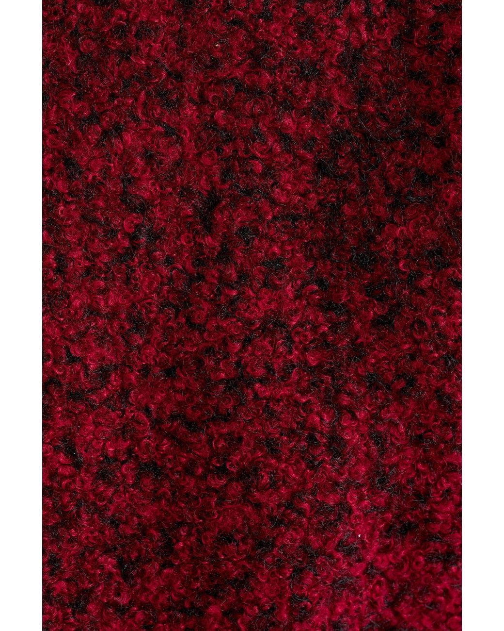 Louche Red Apple Boucle Jacket