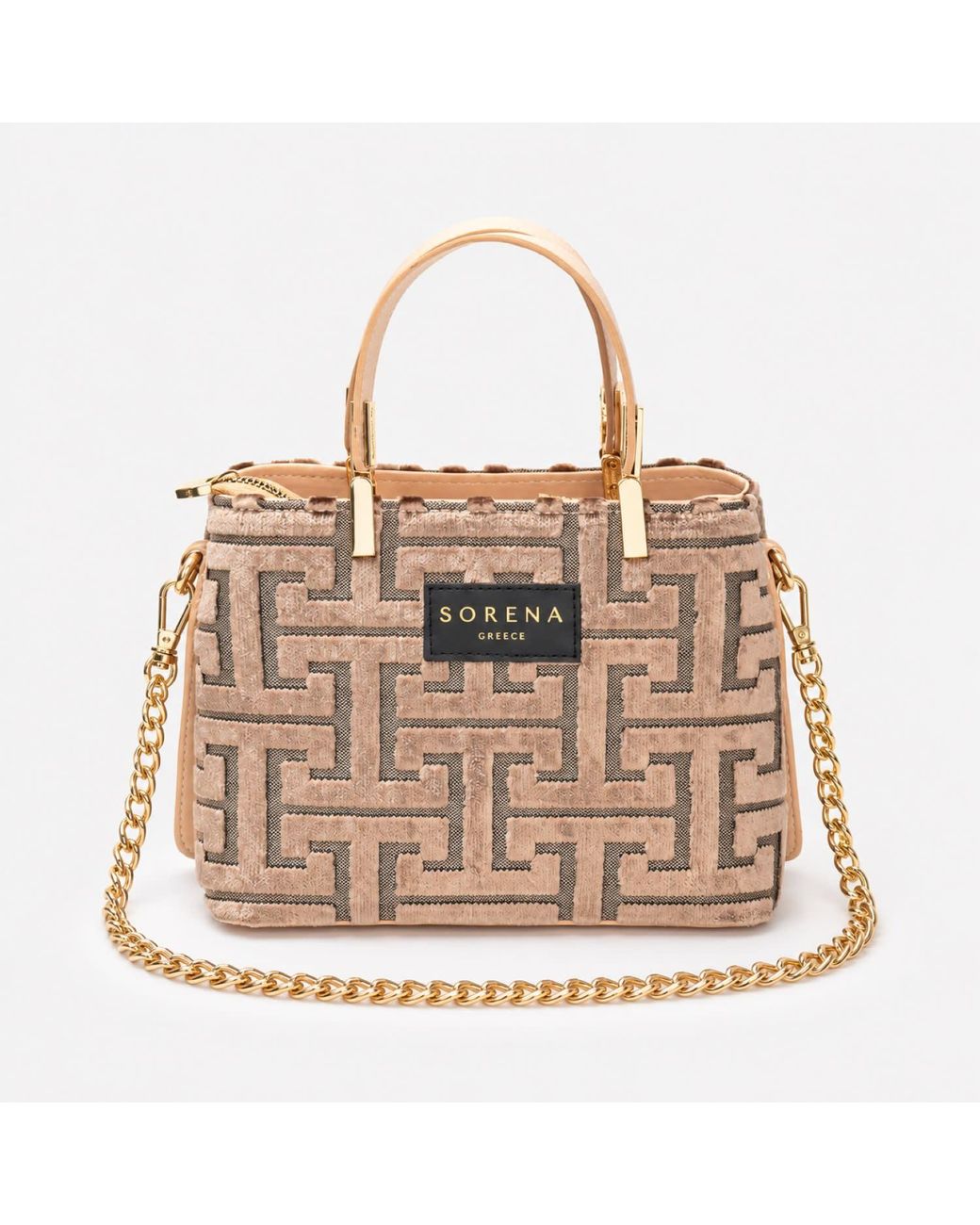 Sorena Brown Neutrals Galleria Bag Calisti Edition