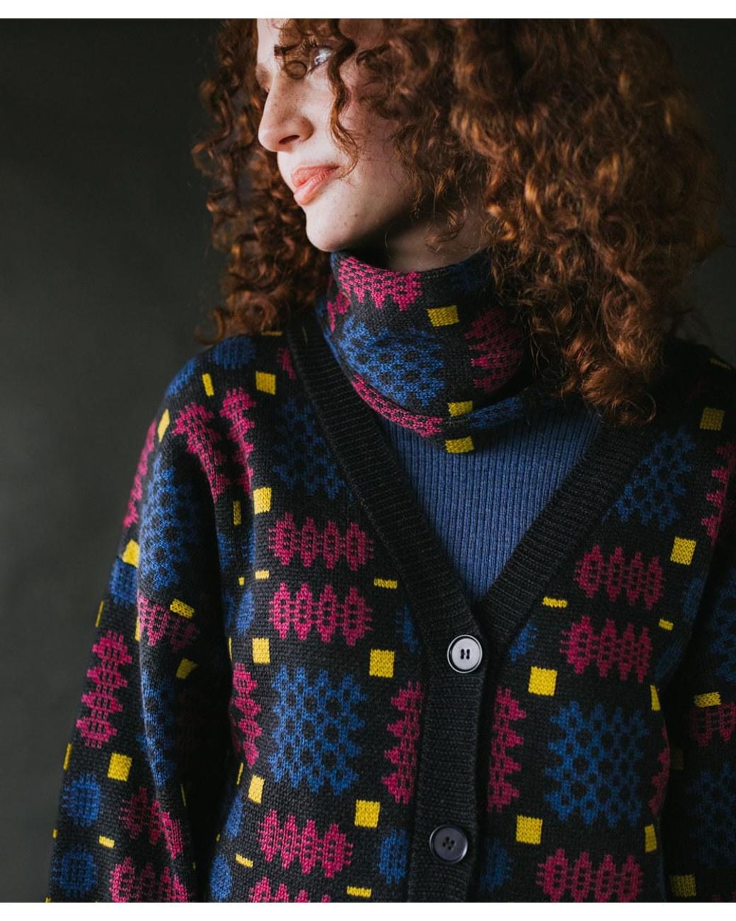 Mabli Blue Carthen Cardigan