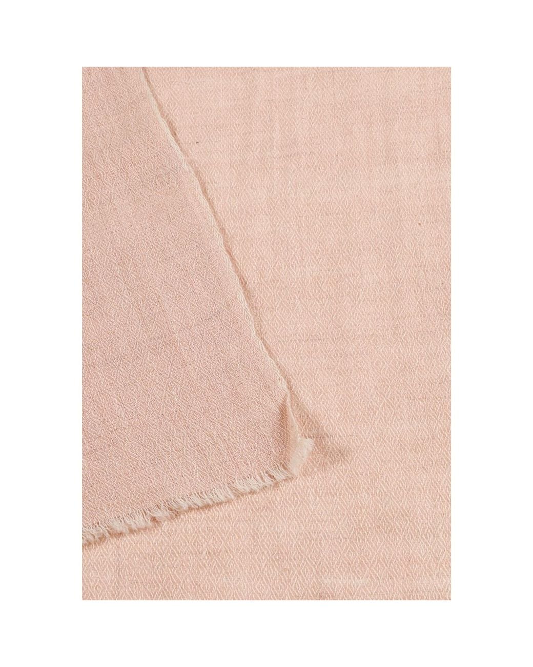 Heritagemoda Pink Neutrals Handmade Soft Nude Blush Pure Pashmina Cashmere Scarf From Kashmir