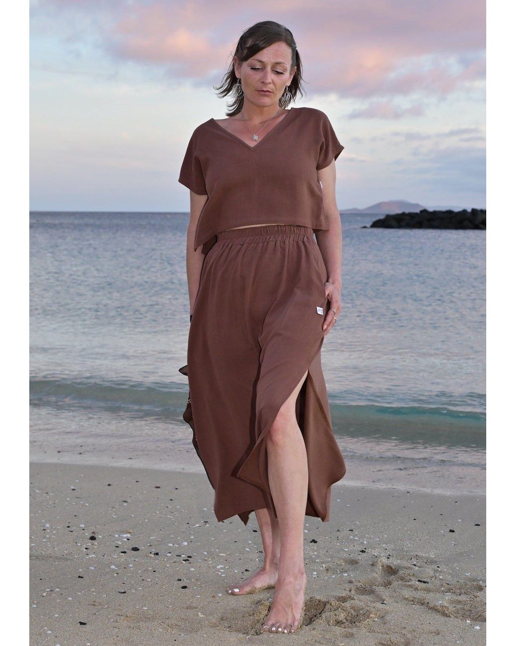 Frock Tales Brown Jetty Top