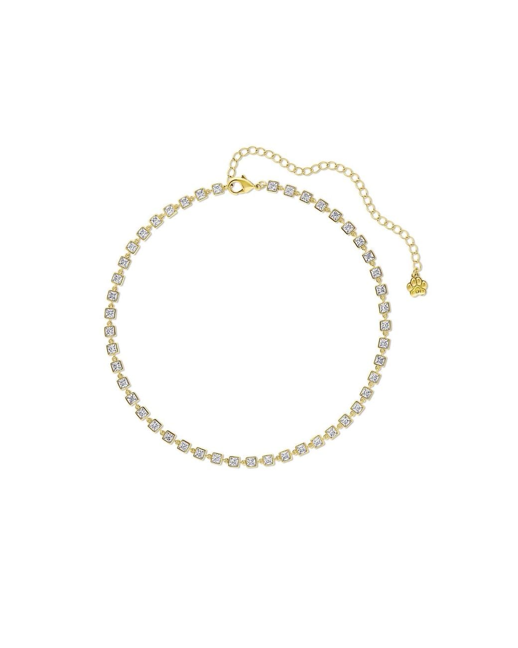 Cloud Haven Metallic Pure Heart Choker
