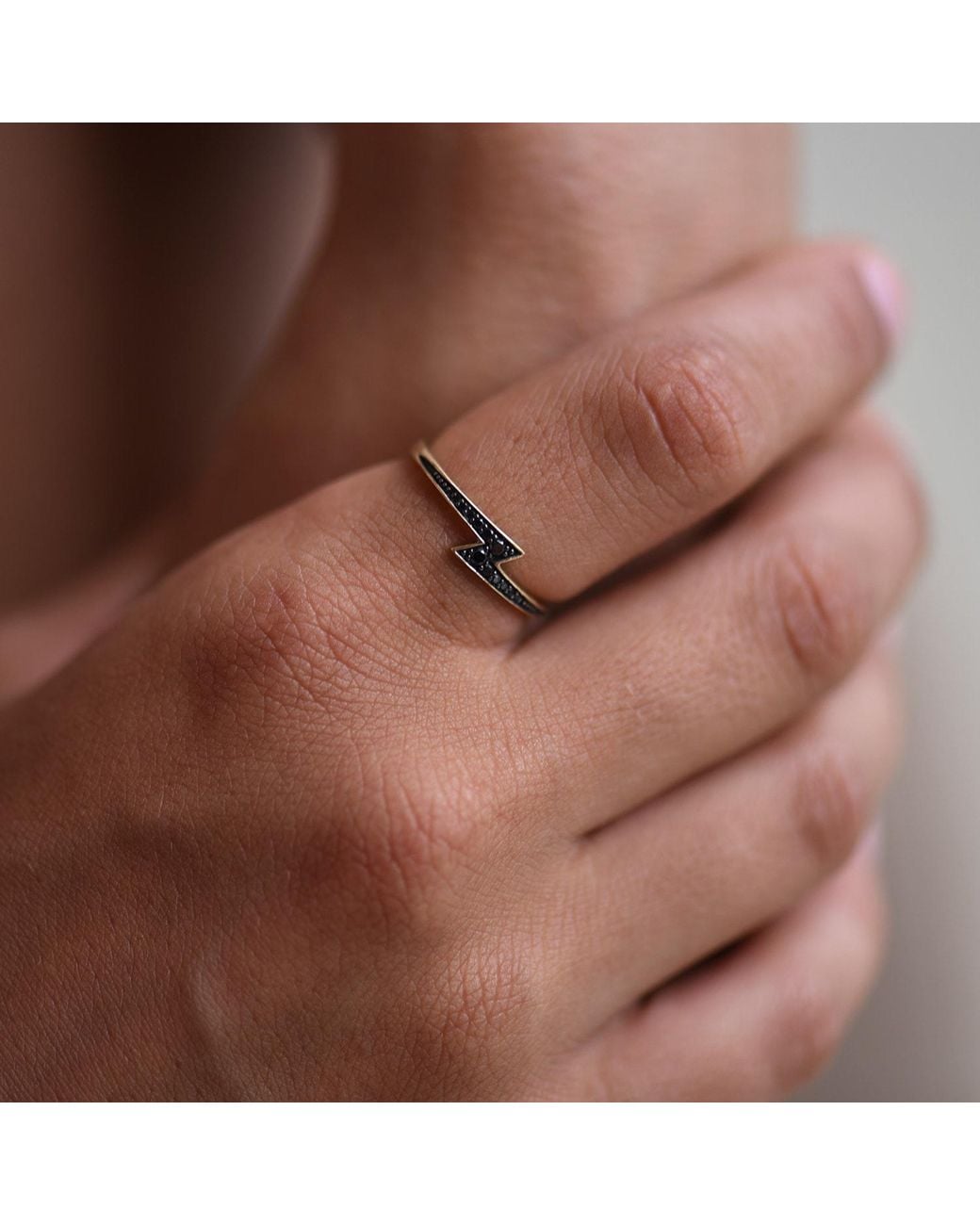 Zoe & Morgan Multicolor Zap Diamond Ring