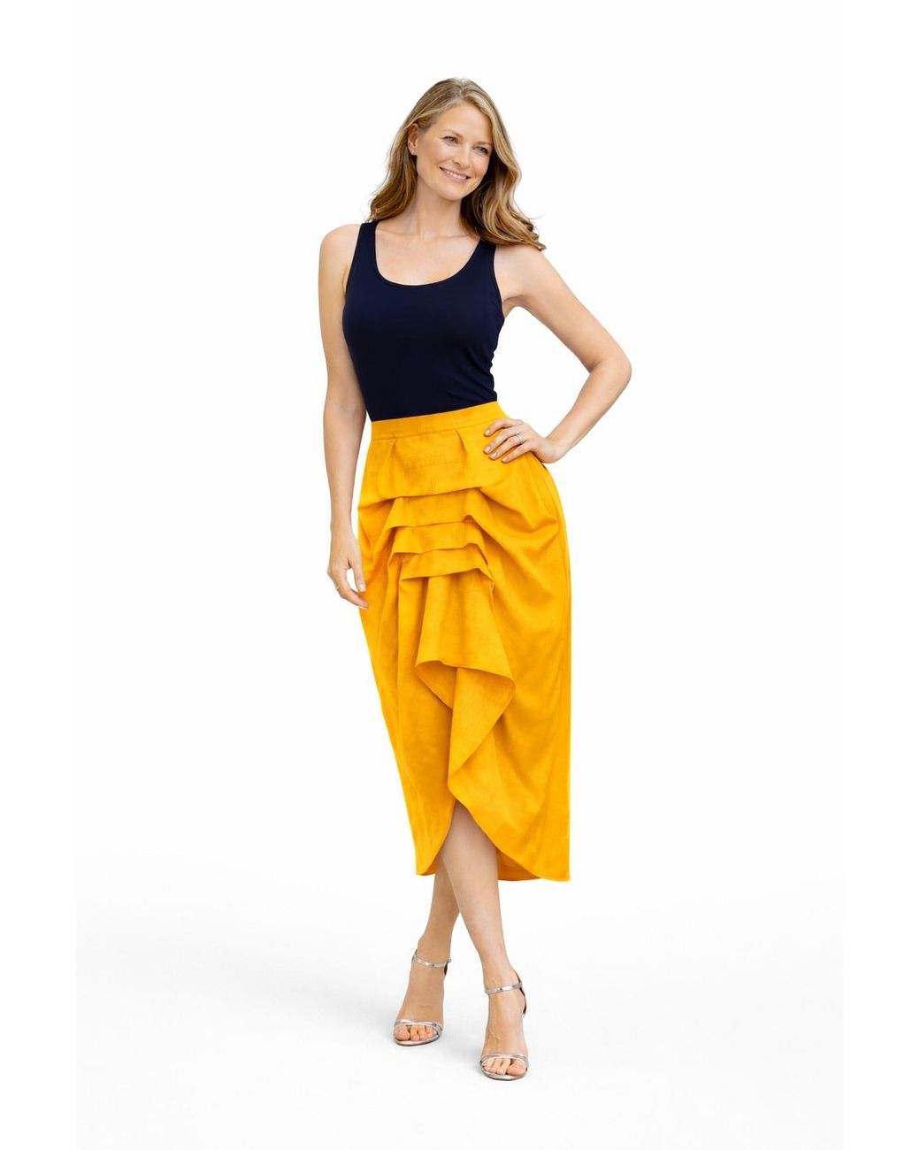 Lumina Eligma Yellow The Vanguard Skirt