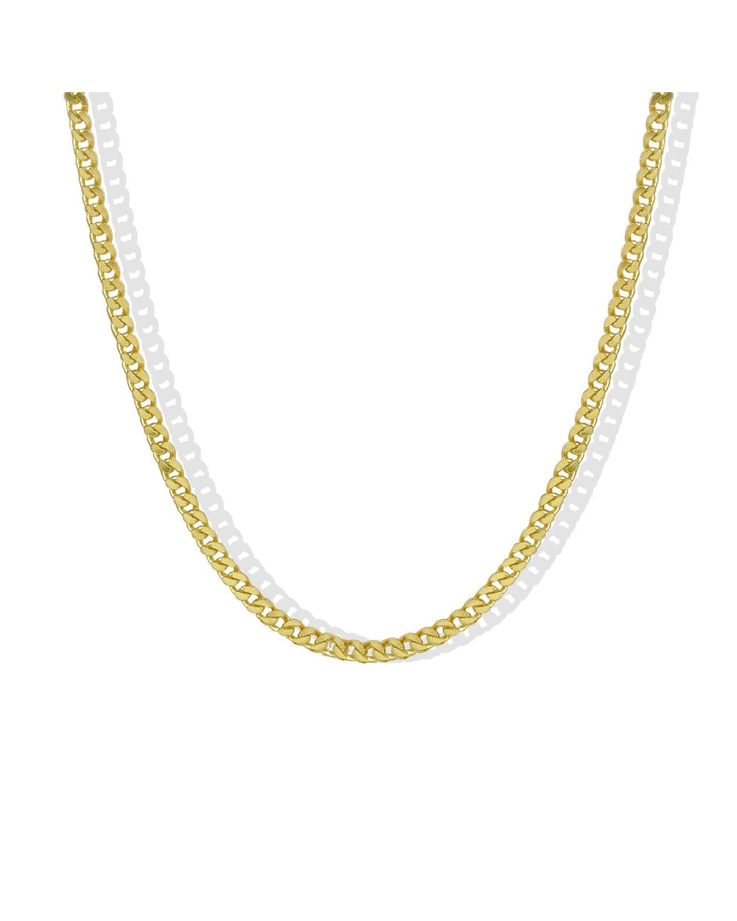 Argento Vivo Metallic The Sergia Chain Necklace