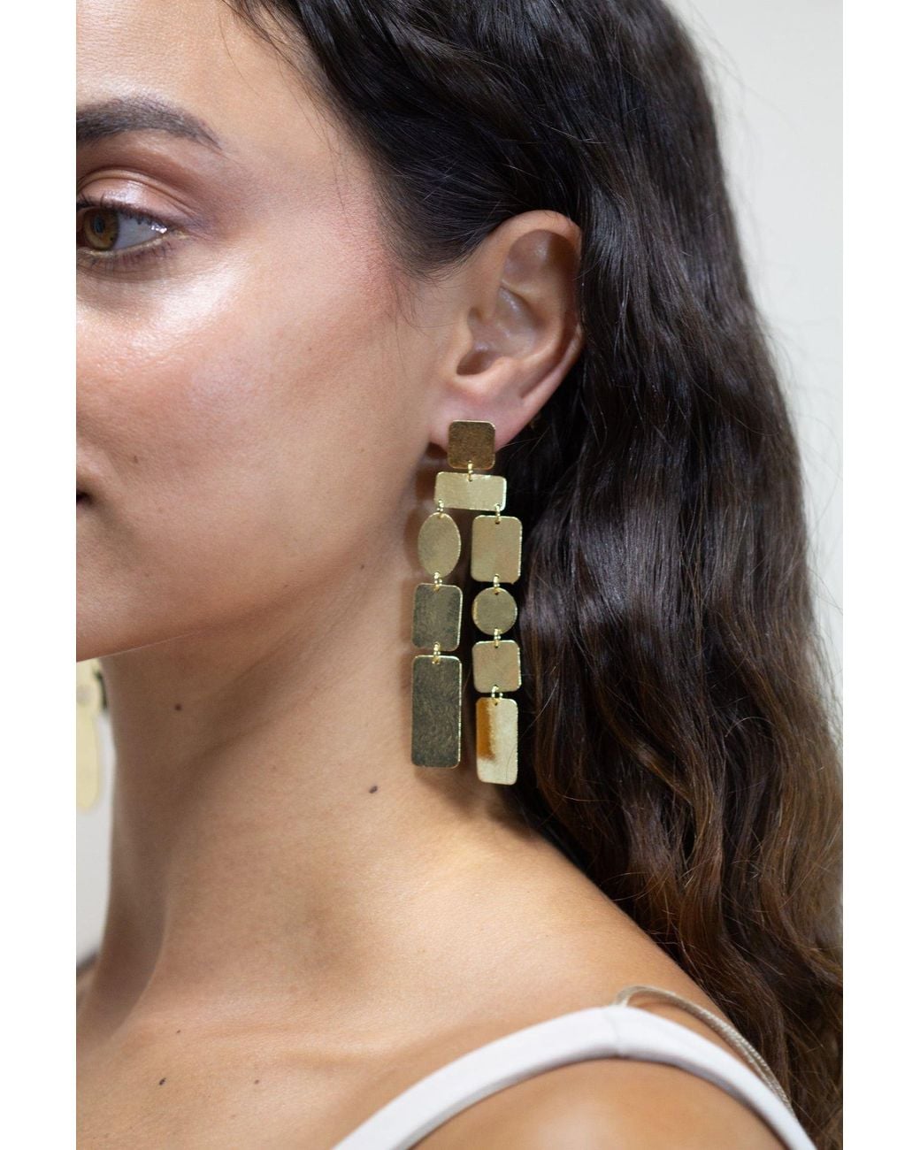 Marcia Moran Metallic Vera Earrings