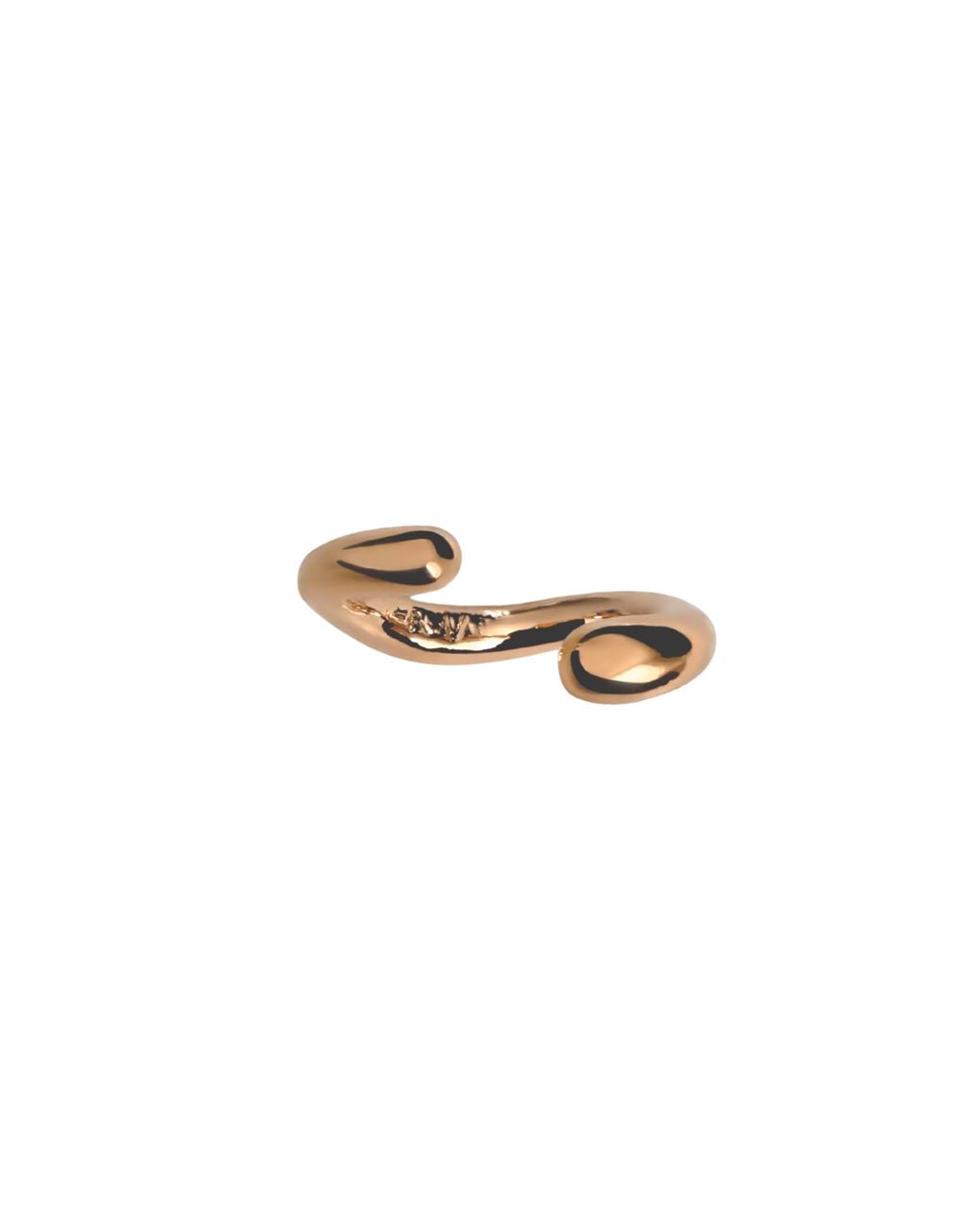 IN CAUDA VENENUM Metallic Selene Ear Cuff