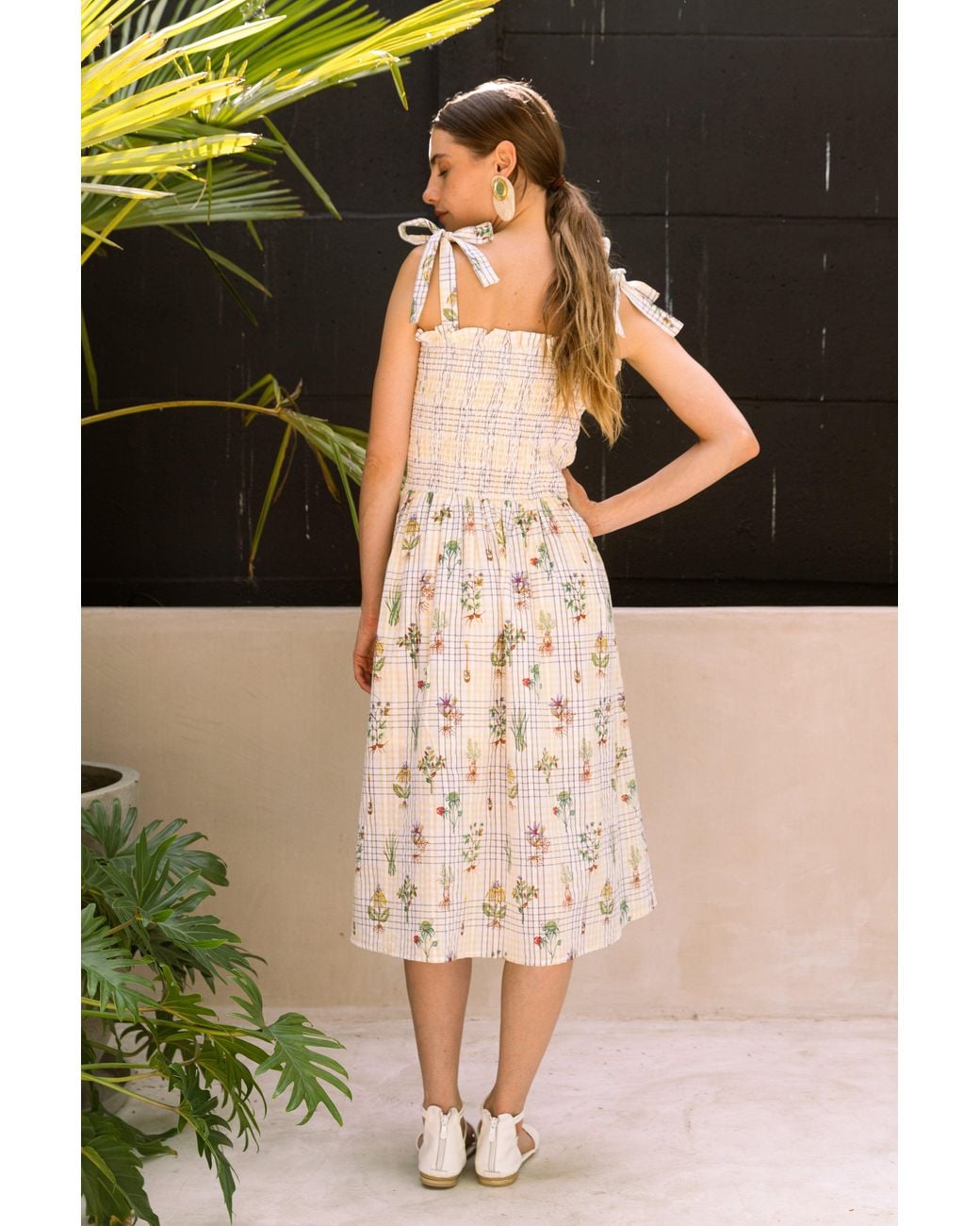 Em & Shi Natural Healing Herbs Smocking Dress