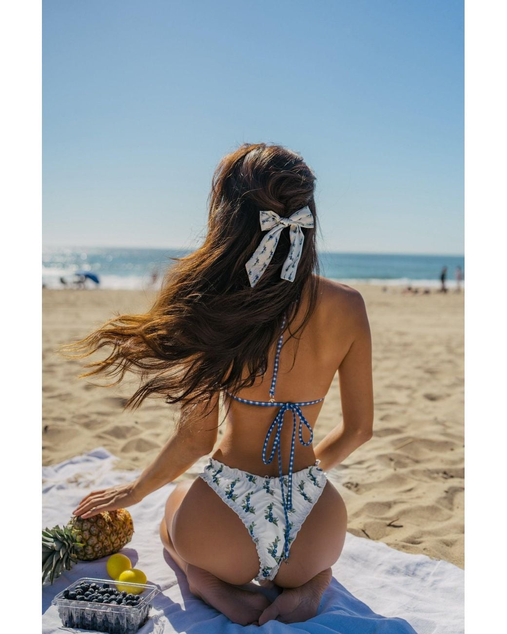 IVY SWIMWEAR Blueberry Pie Bikini Bottoms