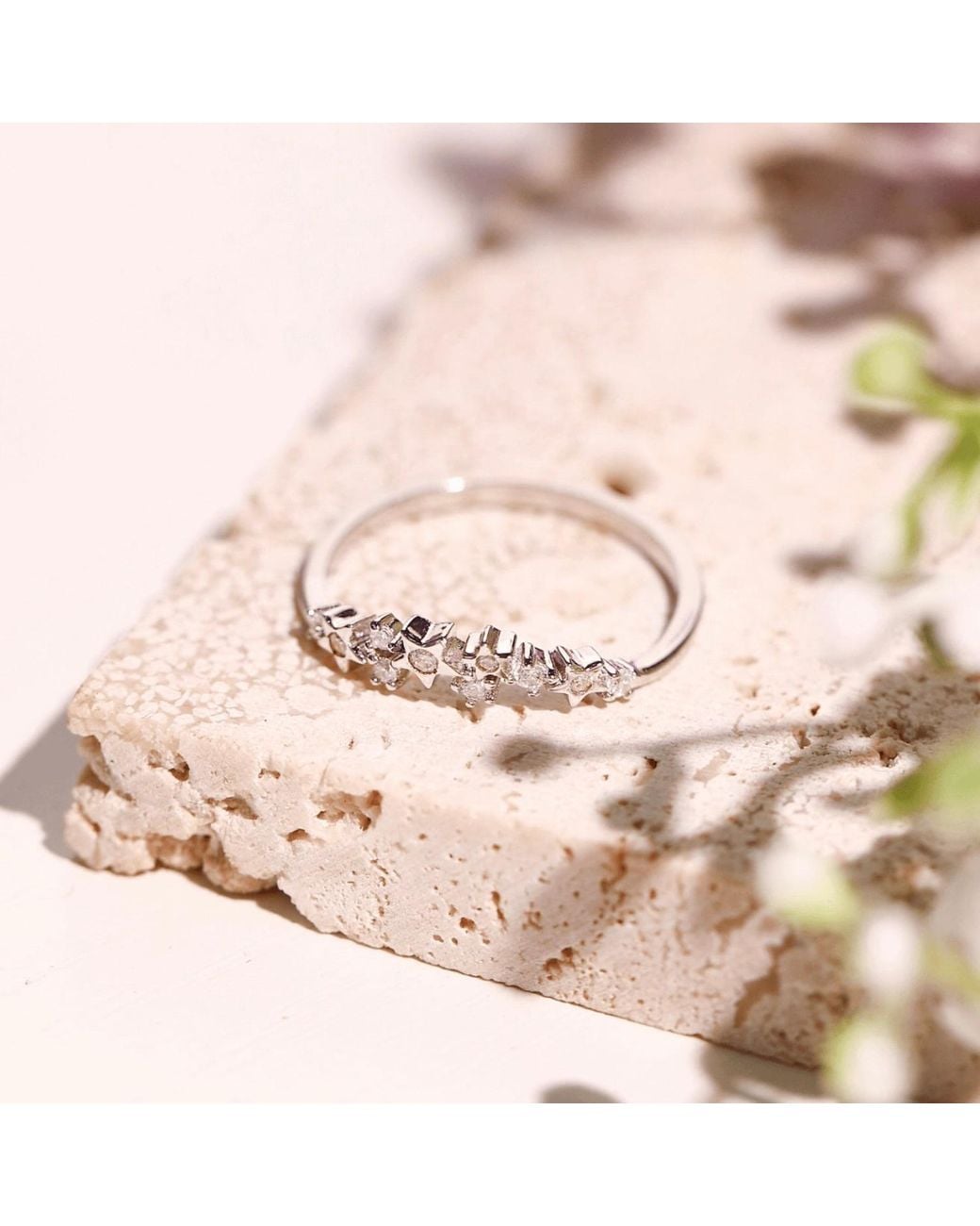 Azura Jewelry New York Metallic Starry Night Ring Vermeil
