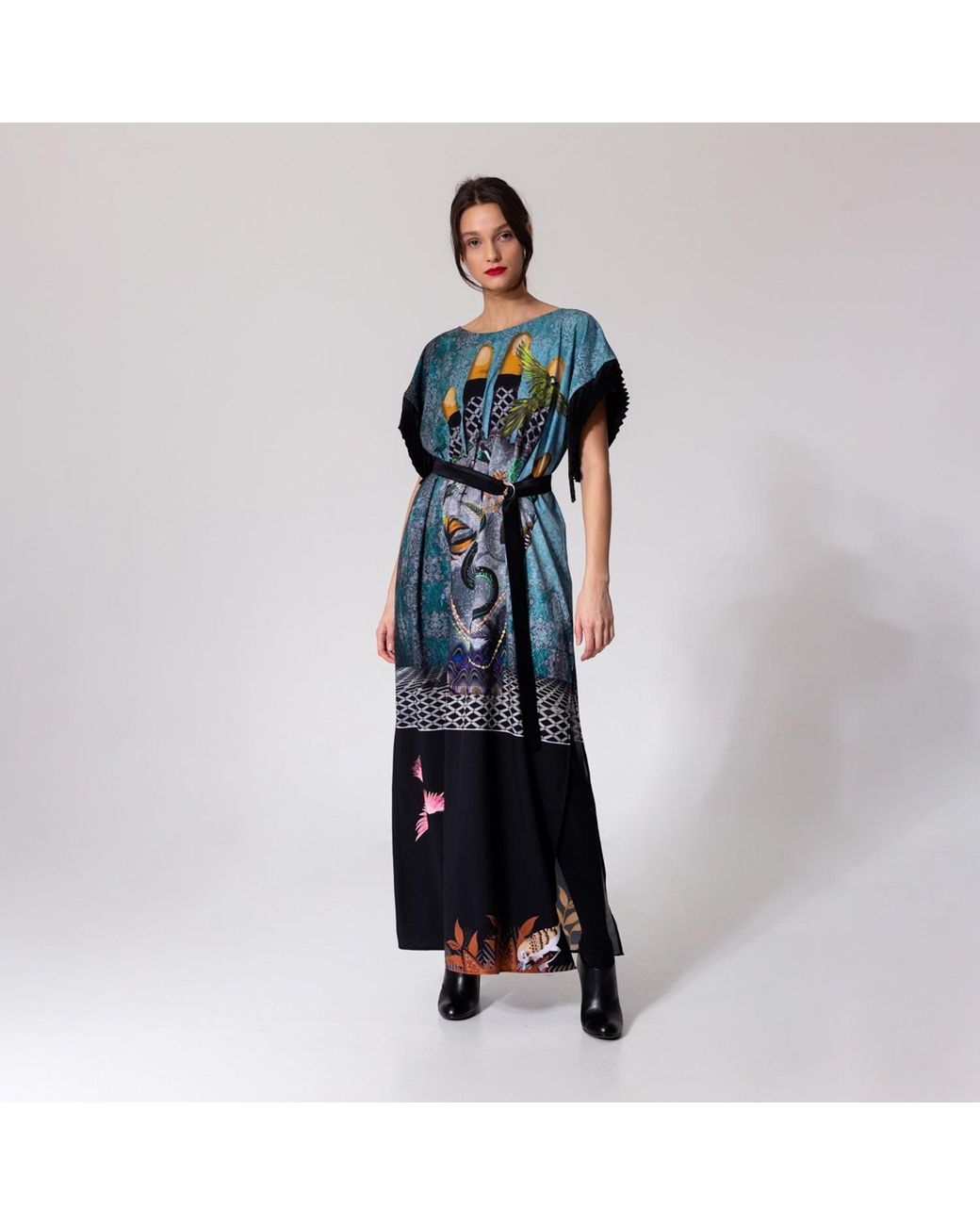 ARTISTA Blue Fortune Long Dress
