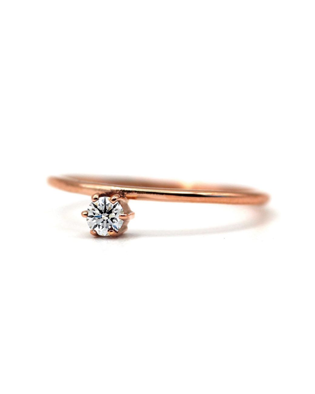 VicStoneNYC Fine Jewelry Metallic Natural Diamond Unique Ring