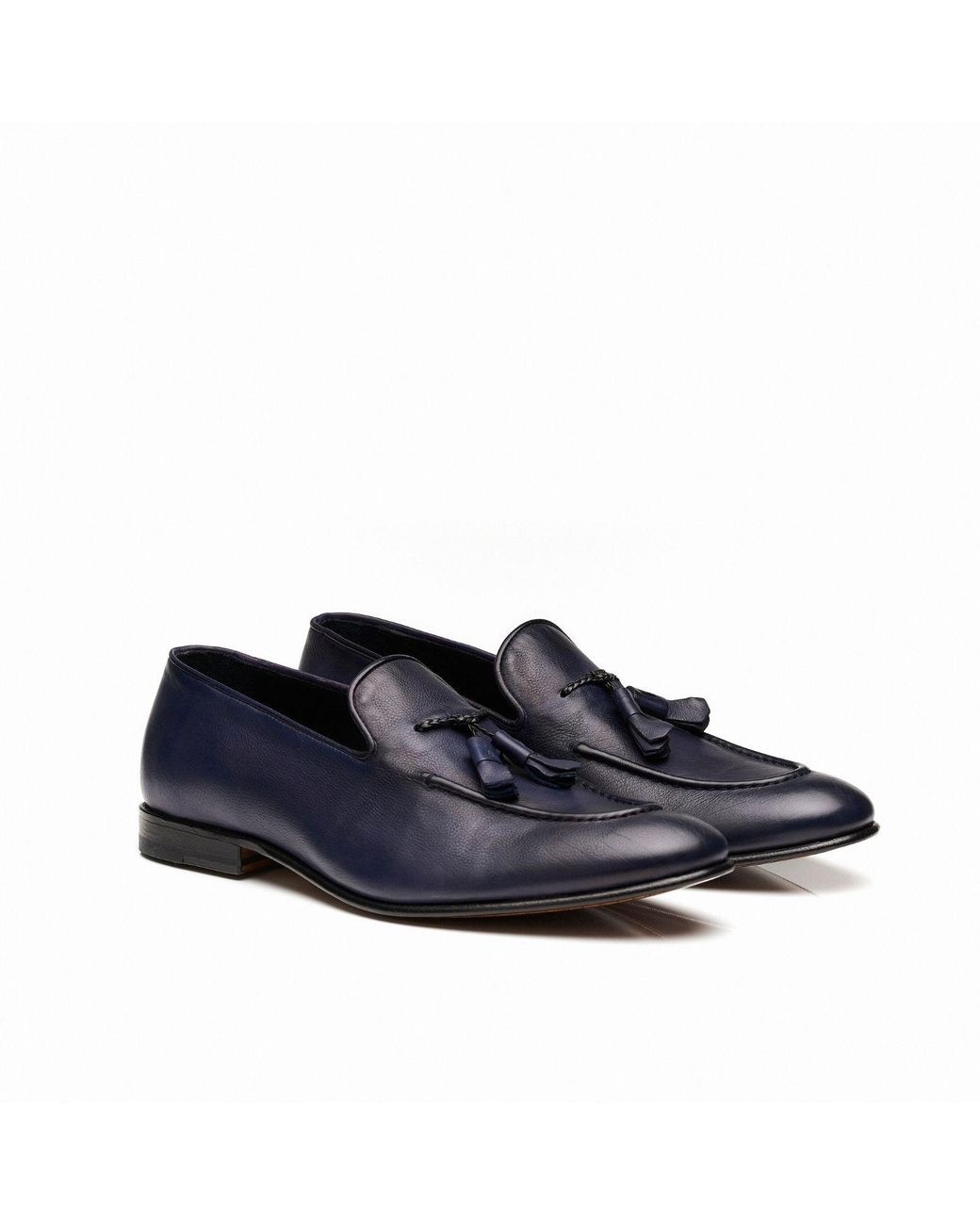 Mariano Shoes Blue Tunes Loafers for men