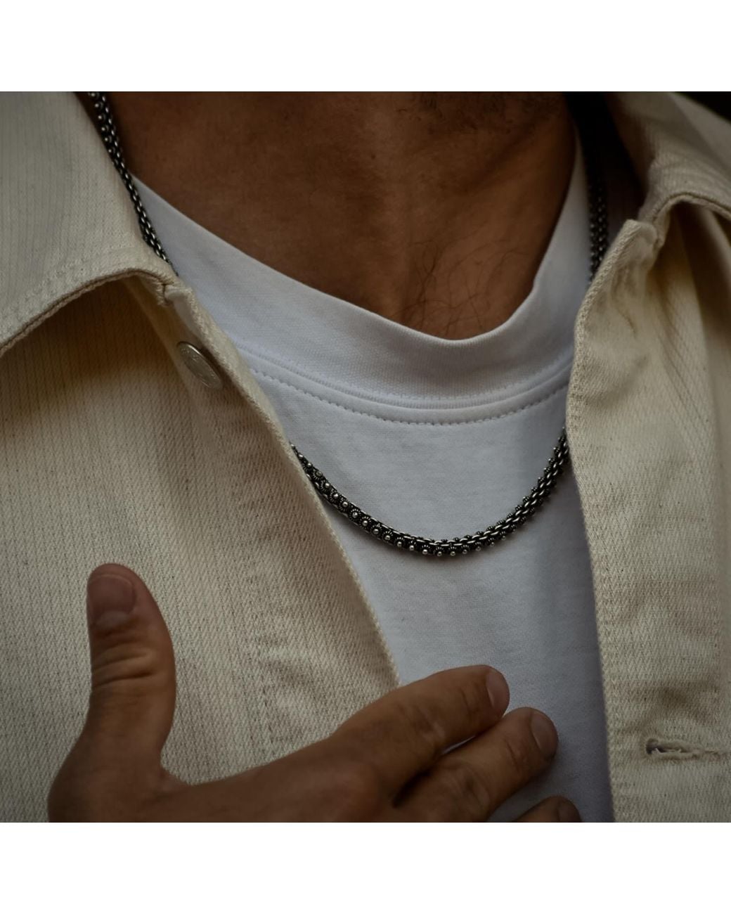 Altar™ Ornaments Co. Metallic Pikun Necklace for men