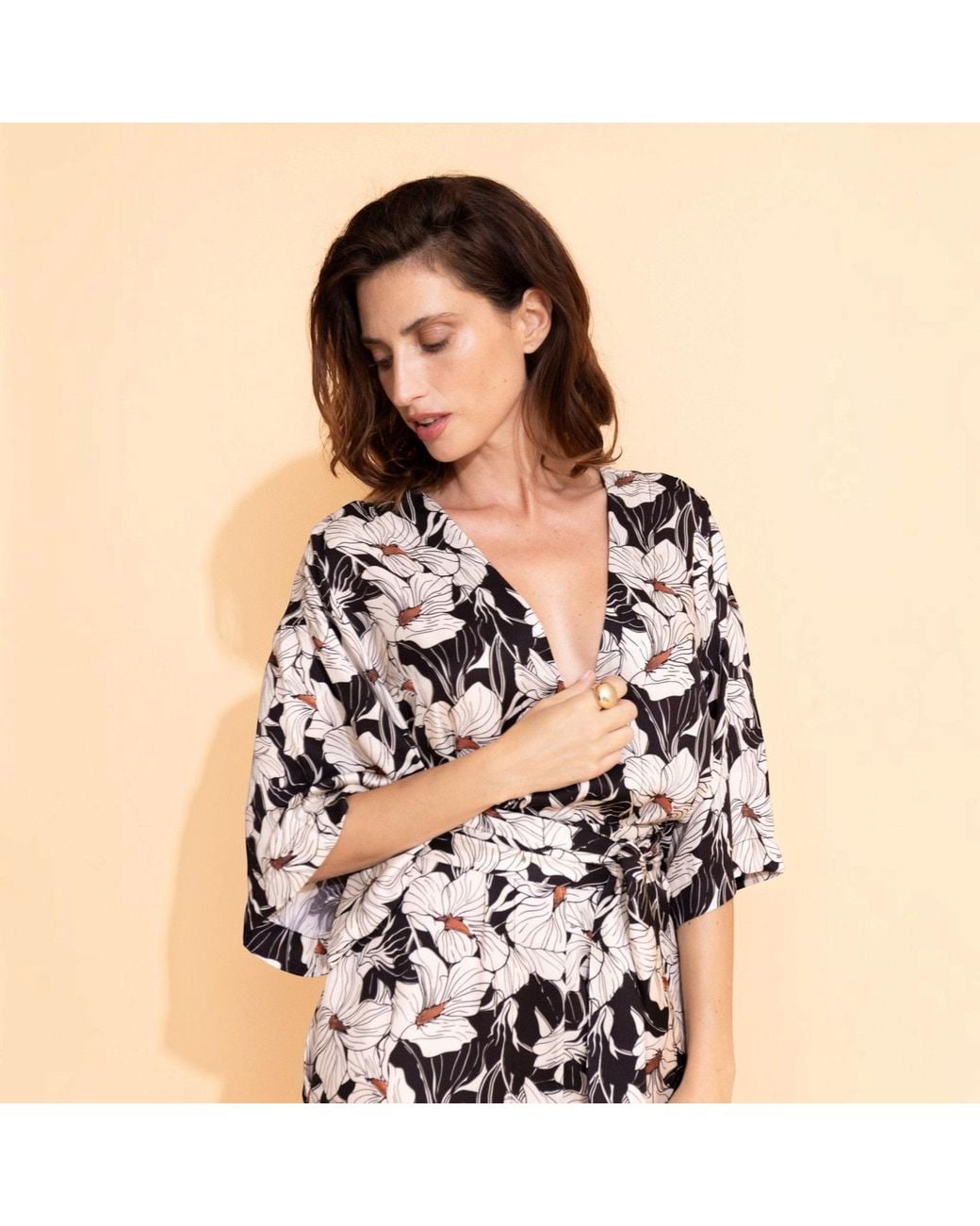 Casa Lélé Multicolor The Lana Kaftan Dress
