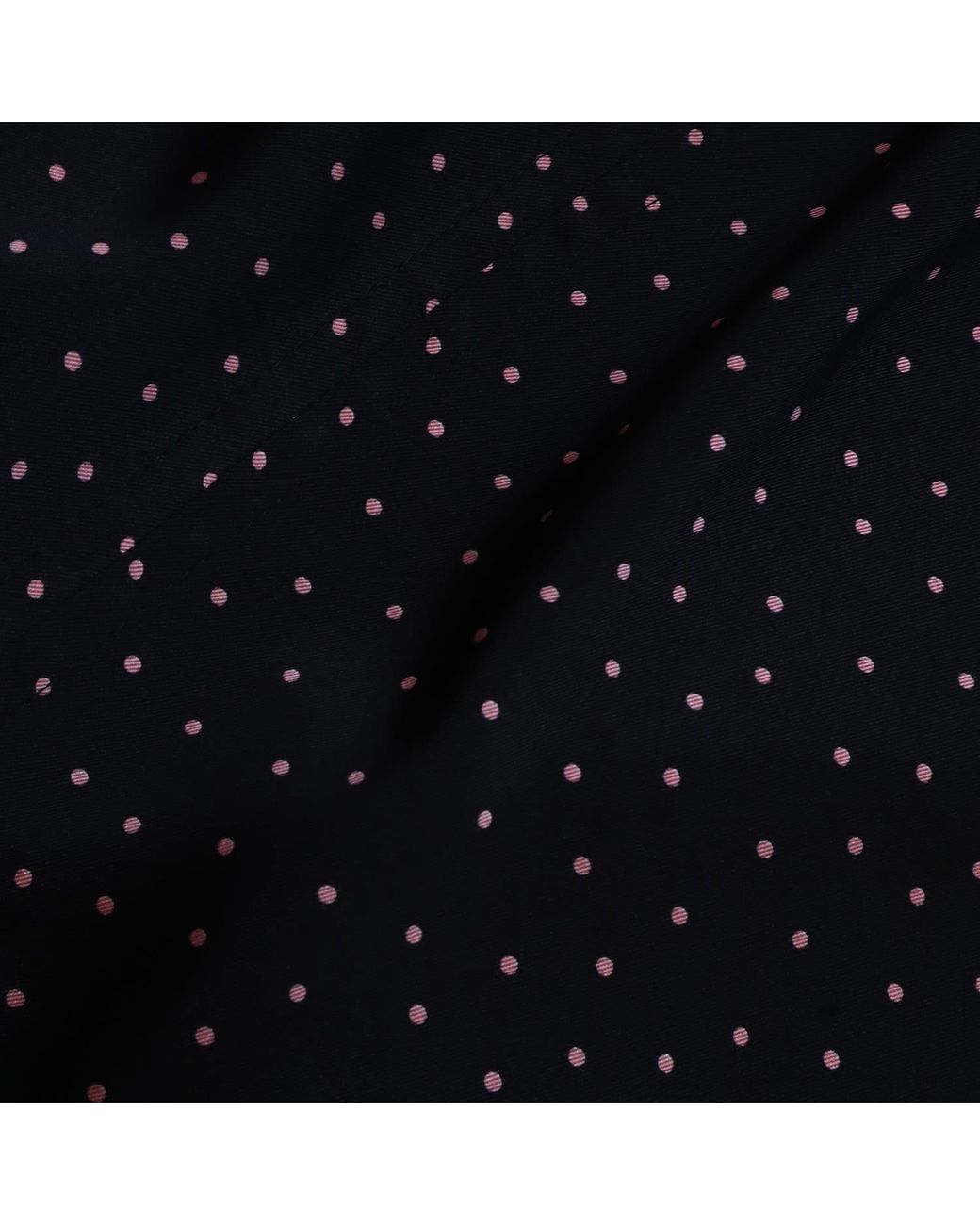 2KStyle Black Acton Pussybow Polkadot Satin Effect Midi Dress