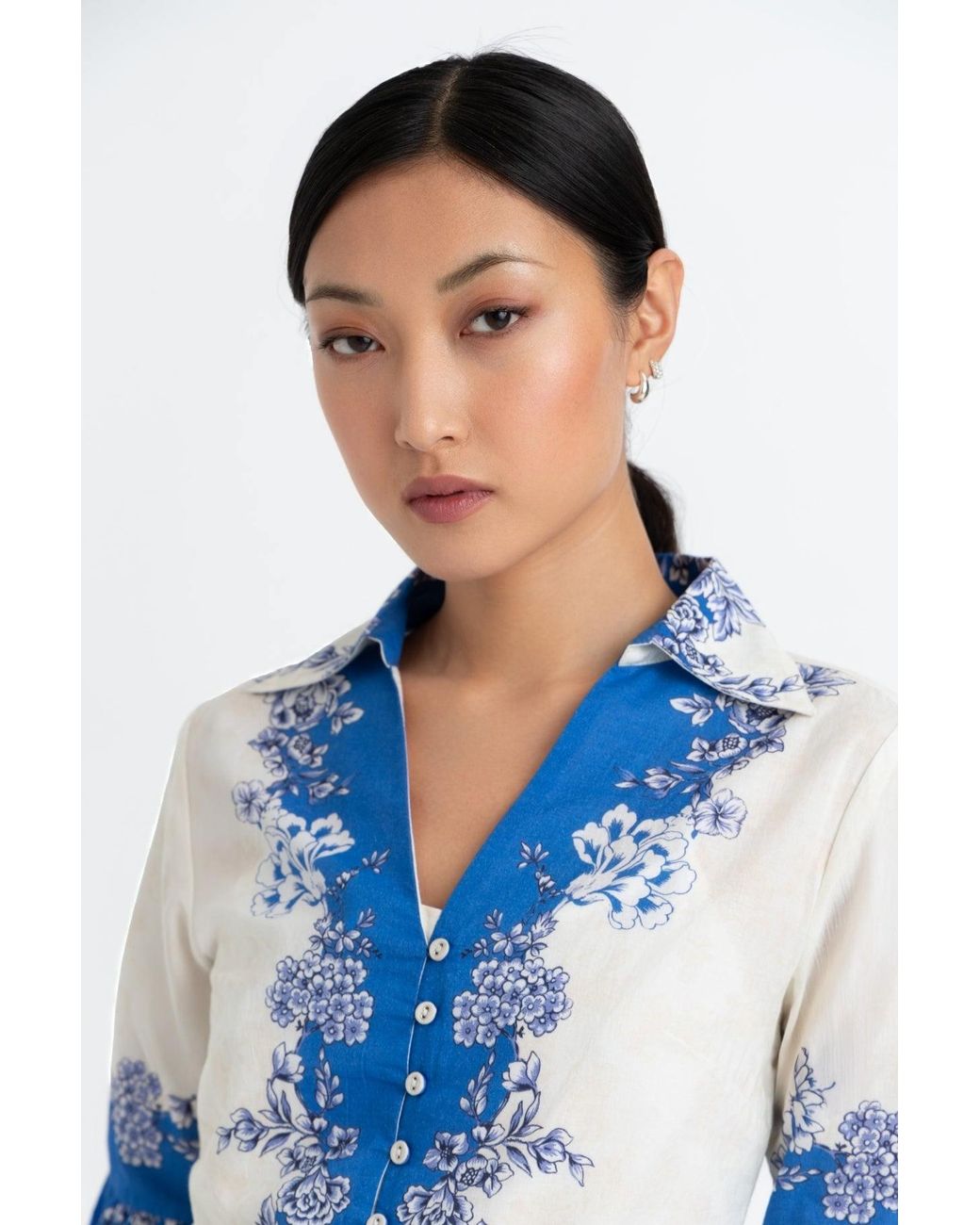 Raishma Blue Serena Shirt
