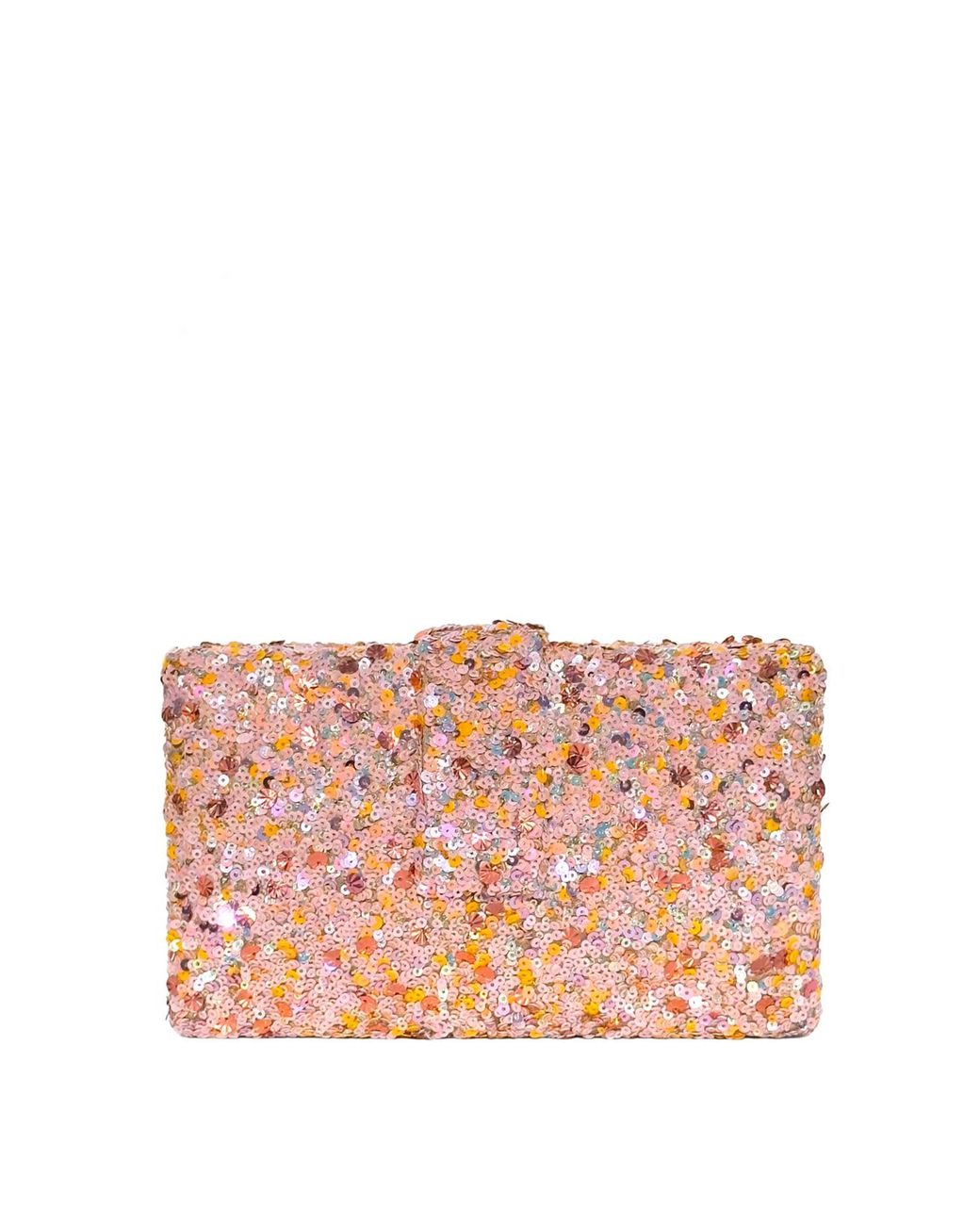 Simitri Pink Bellini Kitsch Clutch