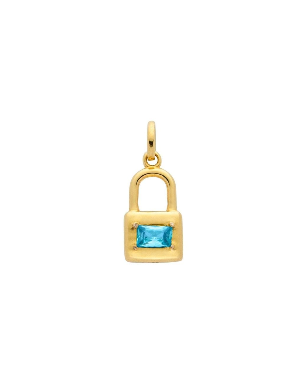 Belinda Jewelz Metallic Swiss Padlock Charm