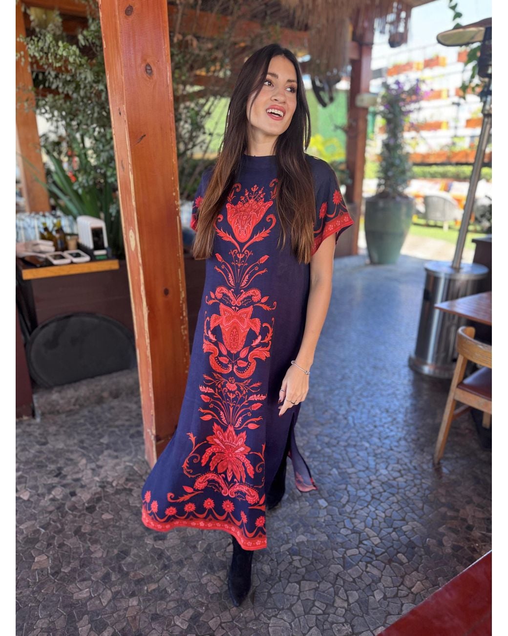 IslaPayal Blue Monaco Maxi