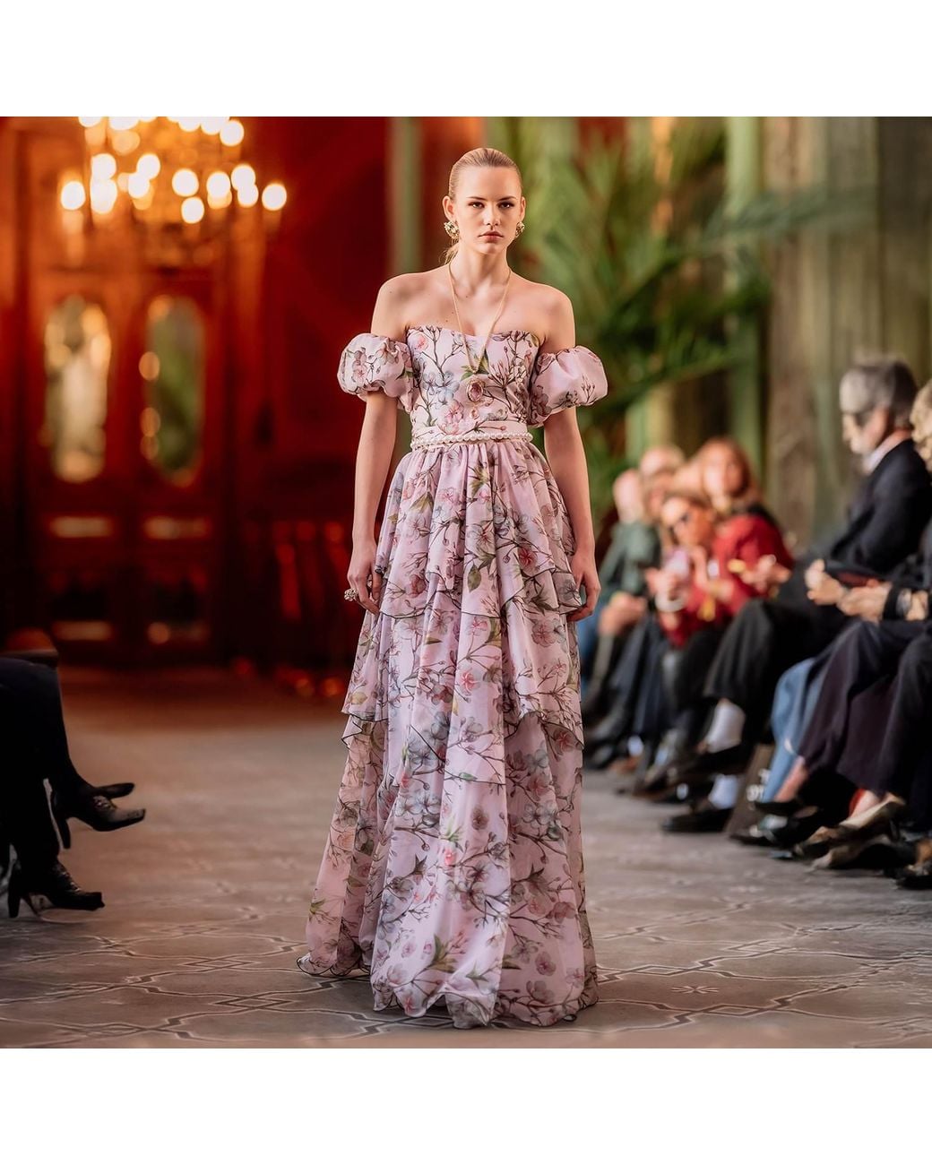 Nur Karaata Pink Provence Poème Gown