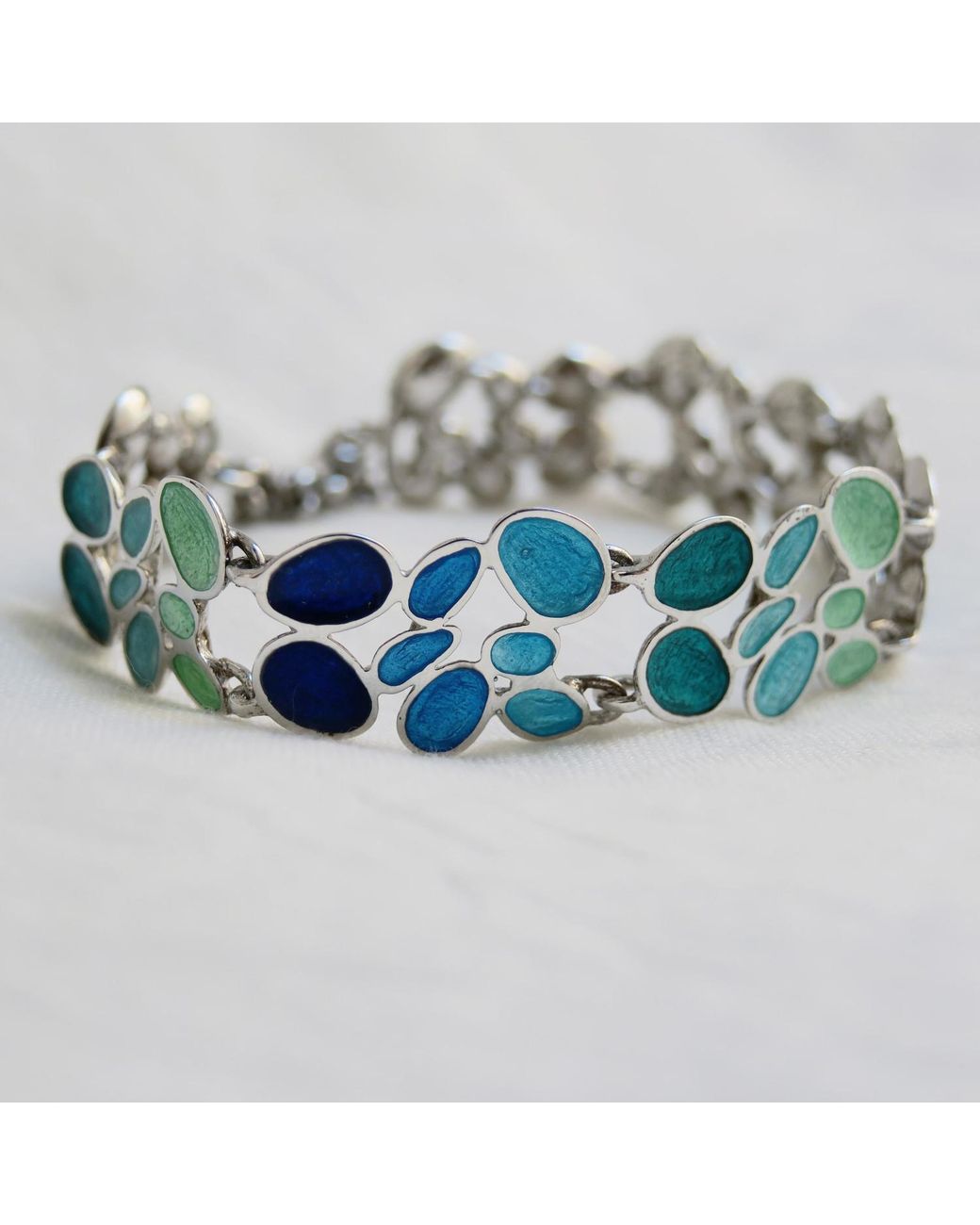 Joidart Blue Plated Bracelet Gaudí Jewelry