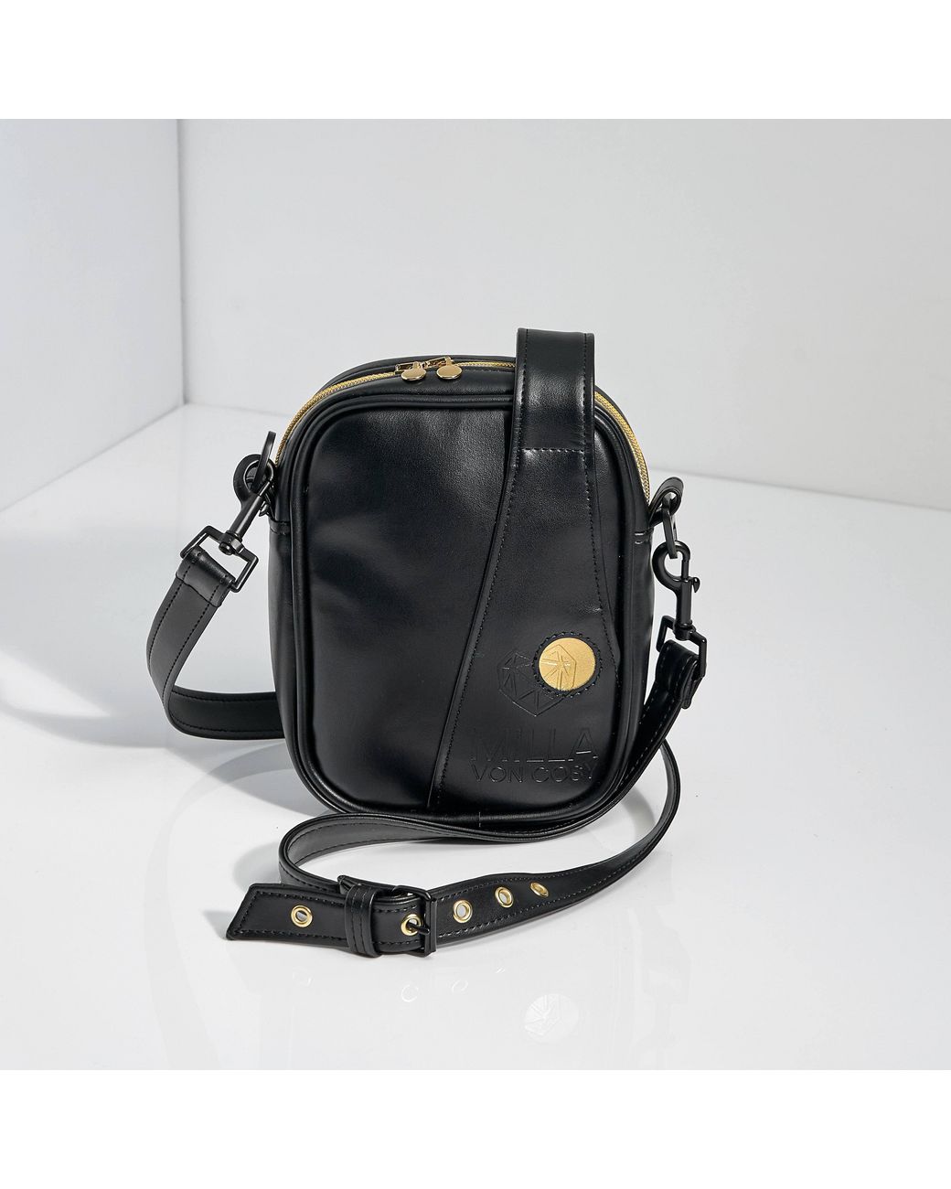 Milla Von Cosy Black Crossbody Bag Flex