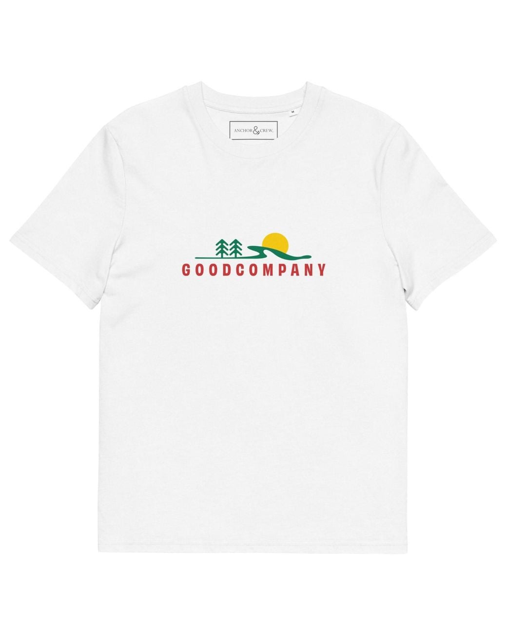 Anchor and Crew White Good Company Supply Organic Cotton T-Shirt