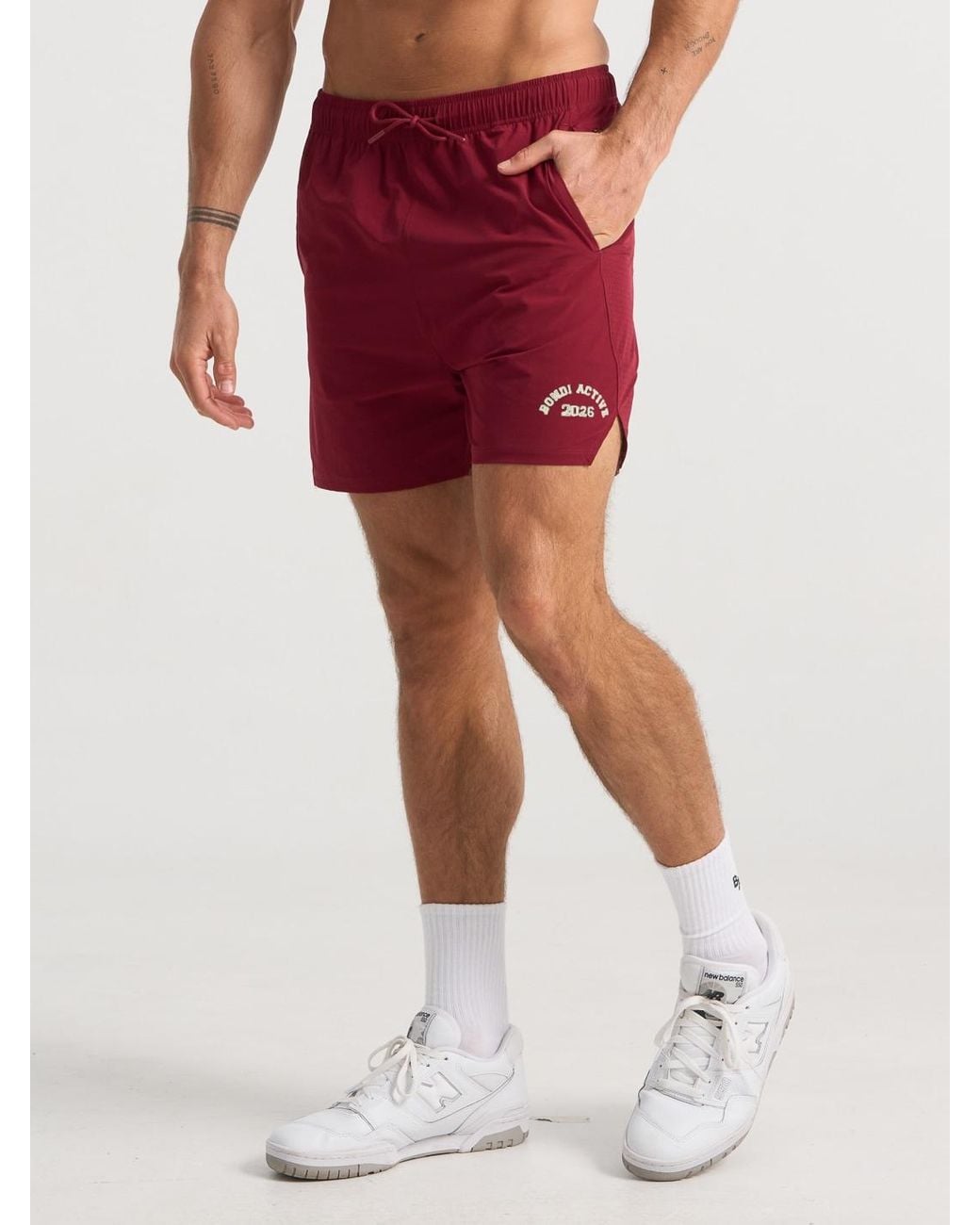 Bondi Active Red Forma Gym Short for men